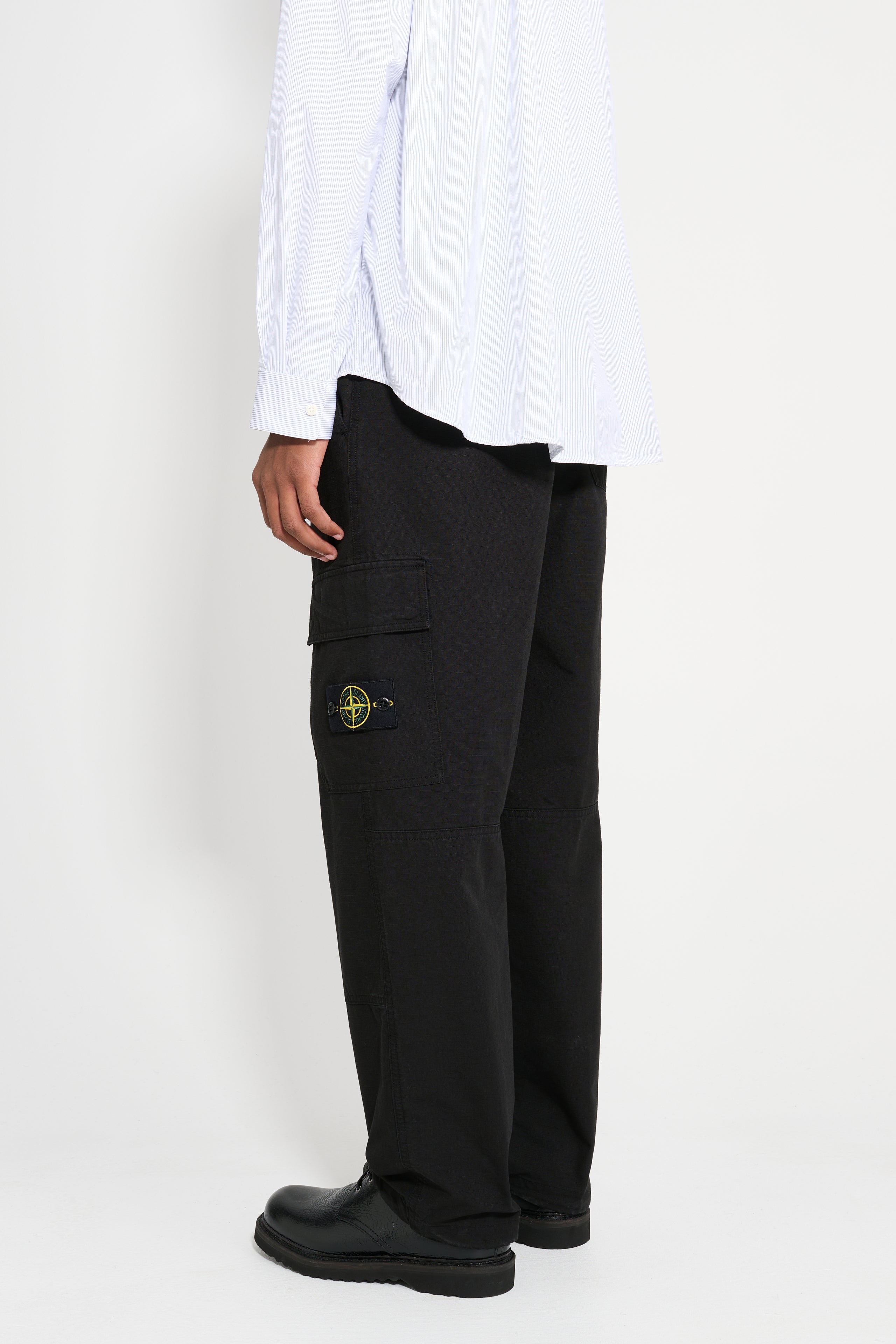 Stone Island Relaxed Pants Black