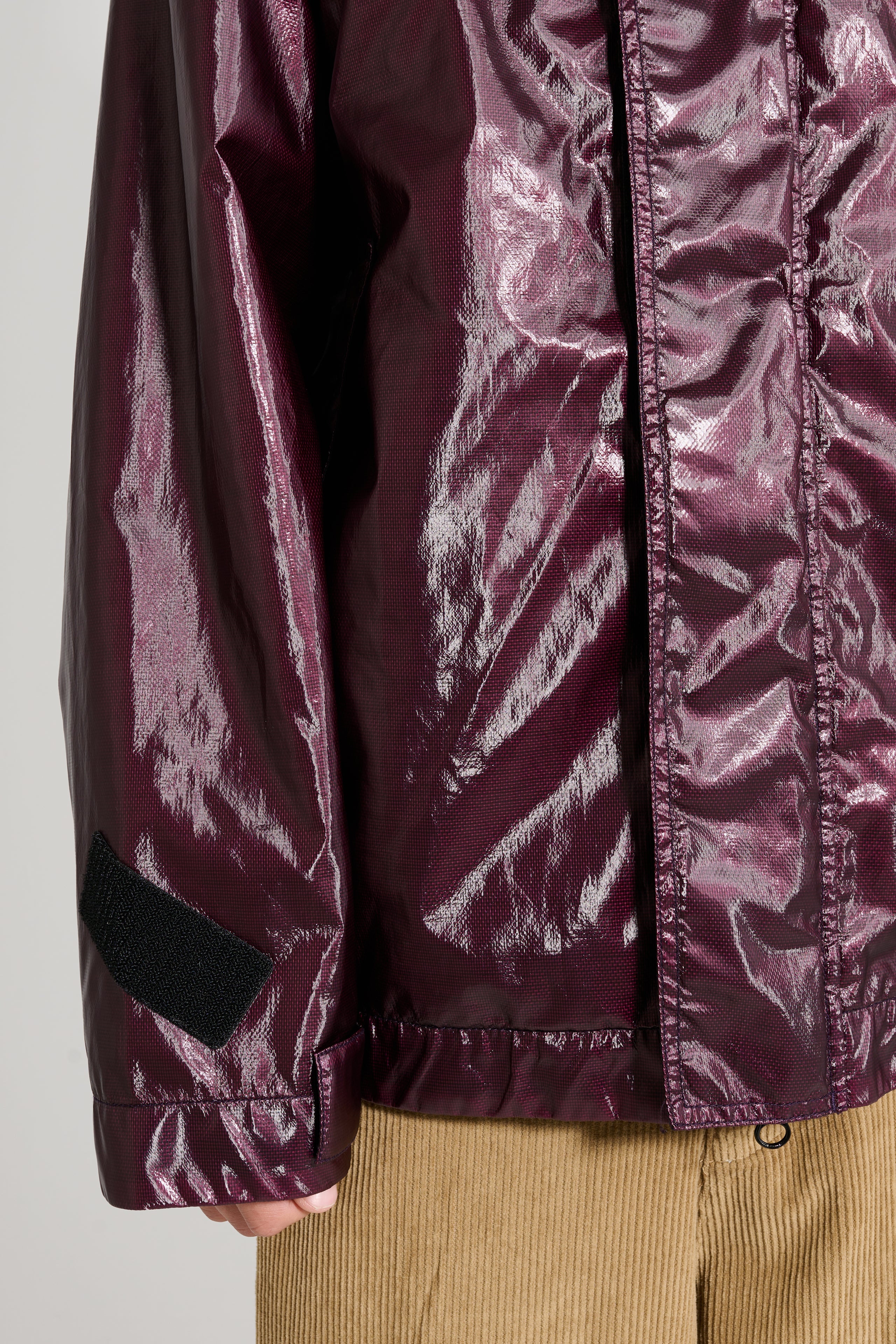 Stone Island Detachable Jacket Dark Burgundy