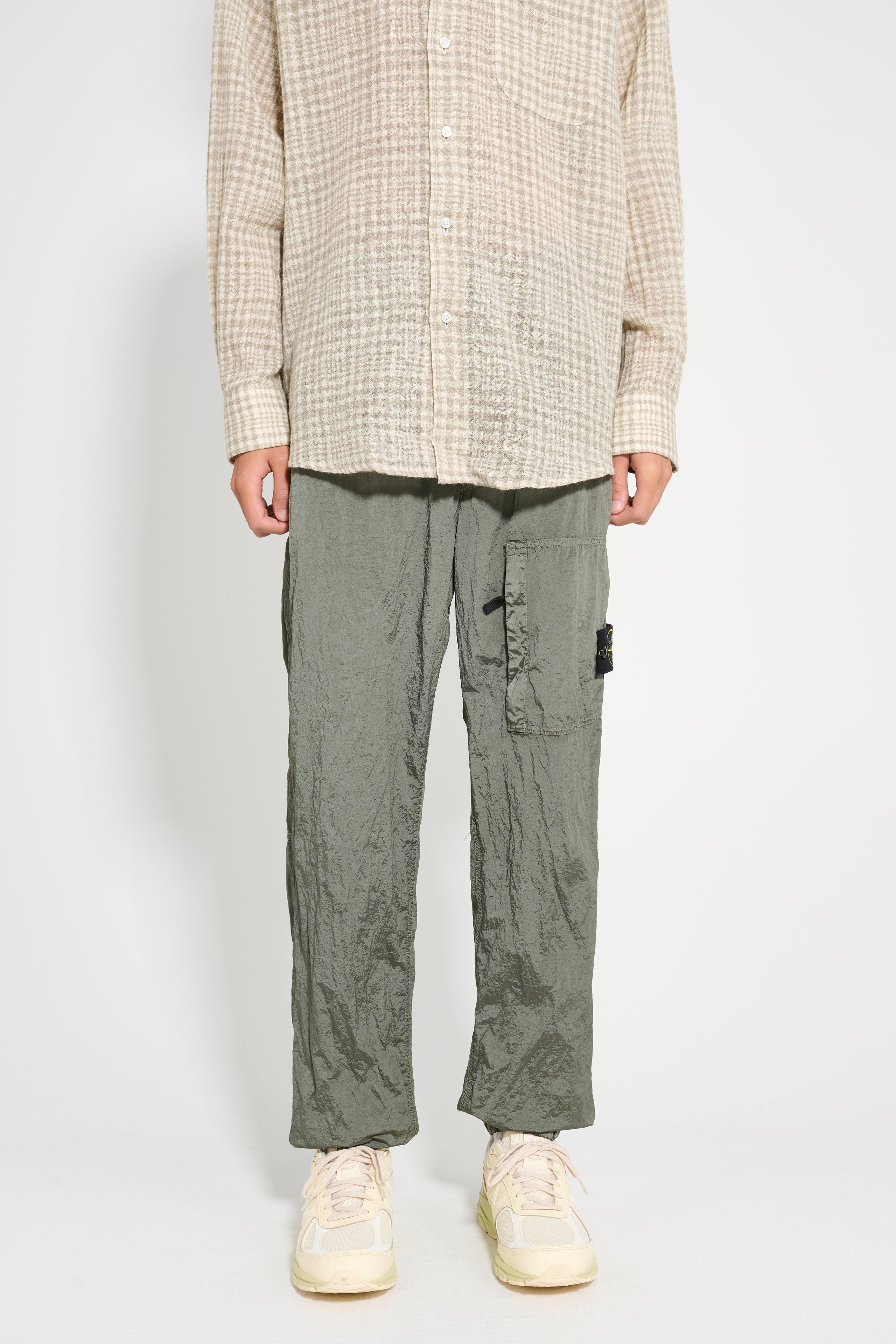 Stone Island Nylon Metal Track Pants Musk