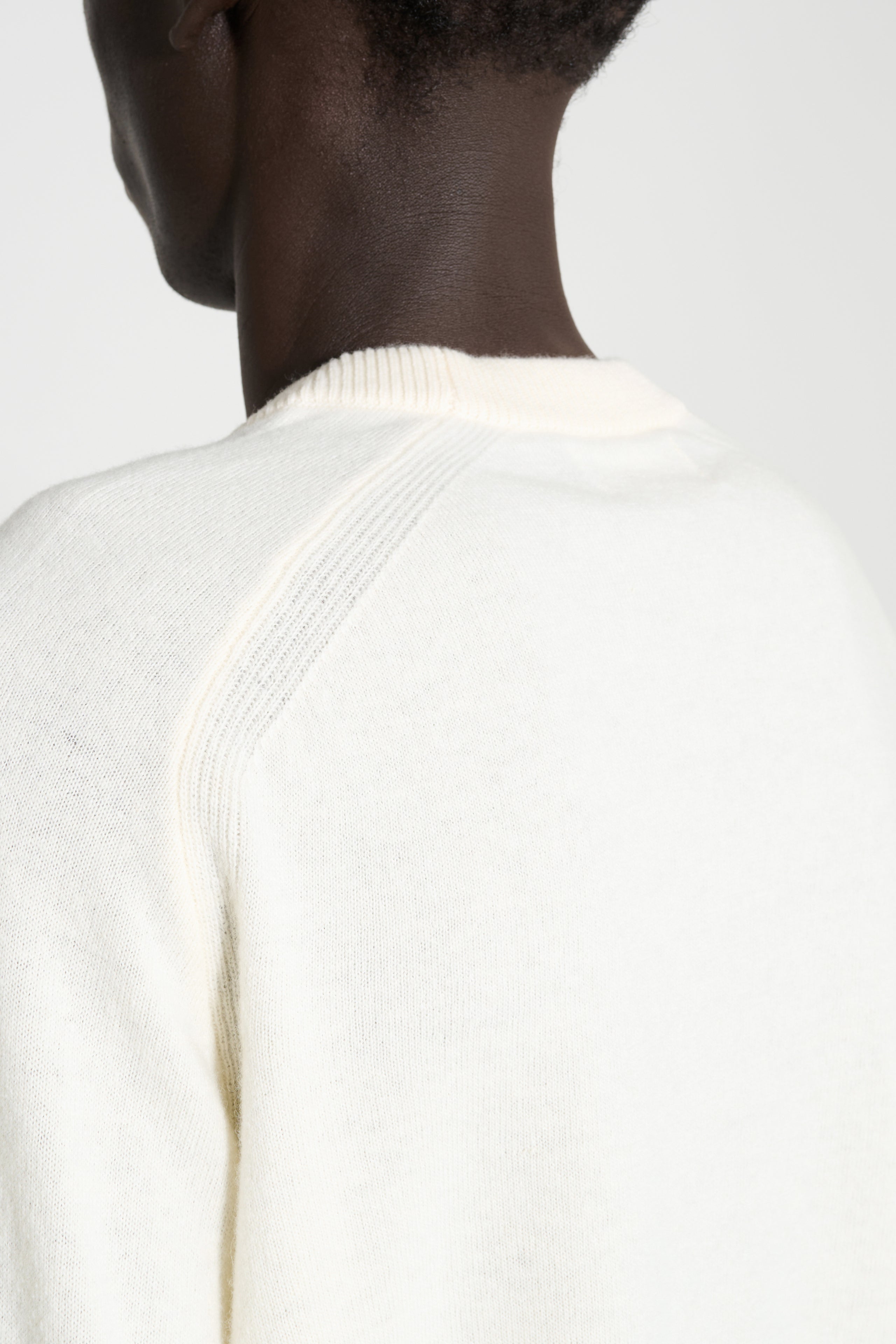 Stone Island Crew Neck Sweatshirt Ivory