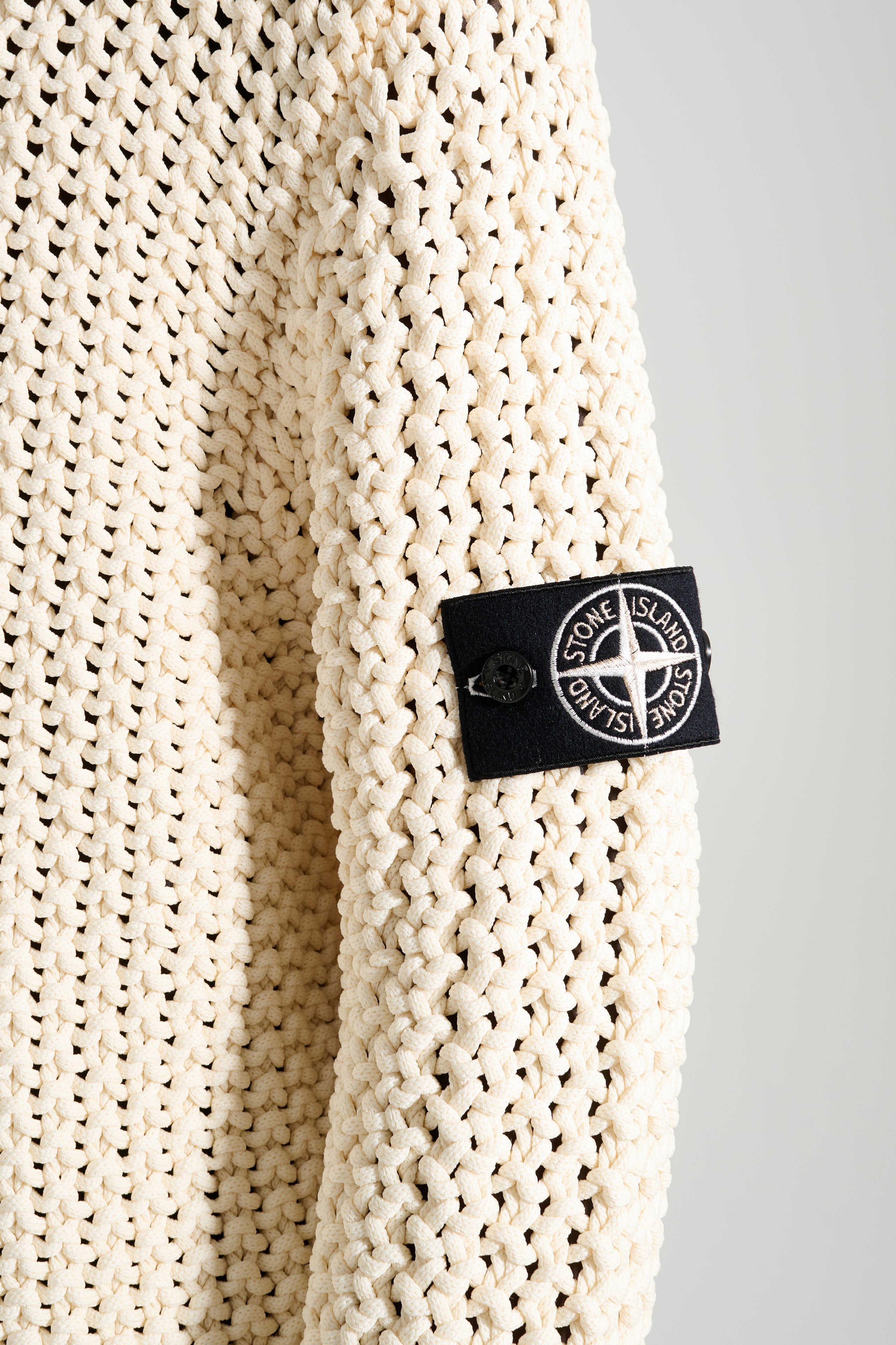 Stone Island Knitted Sweater Cherry