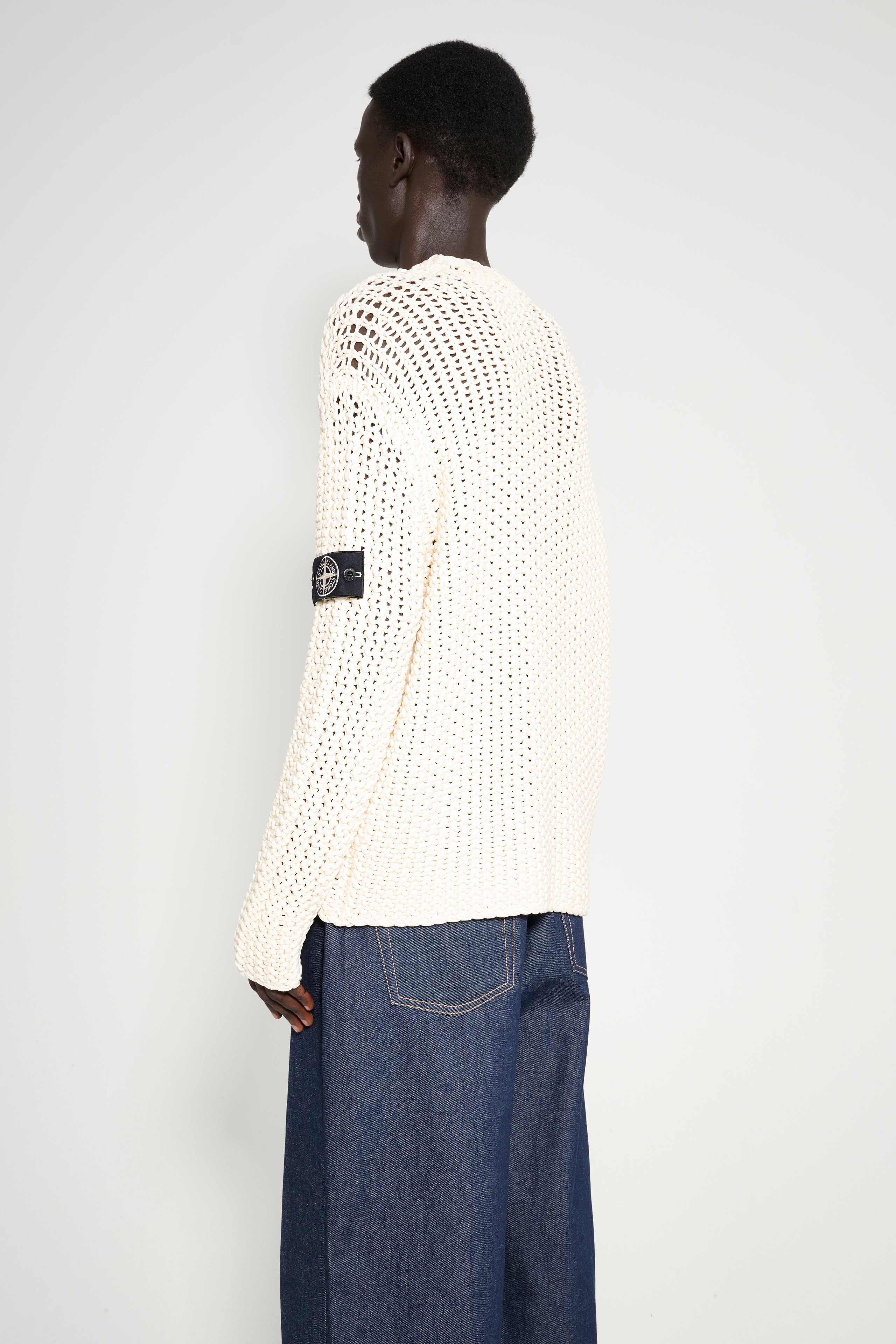 Stone Island Knitted Sweater Cherry