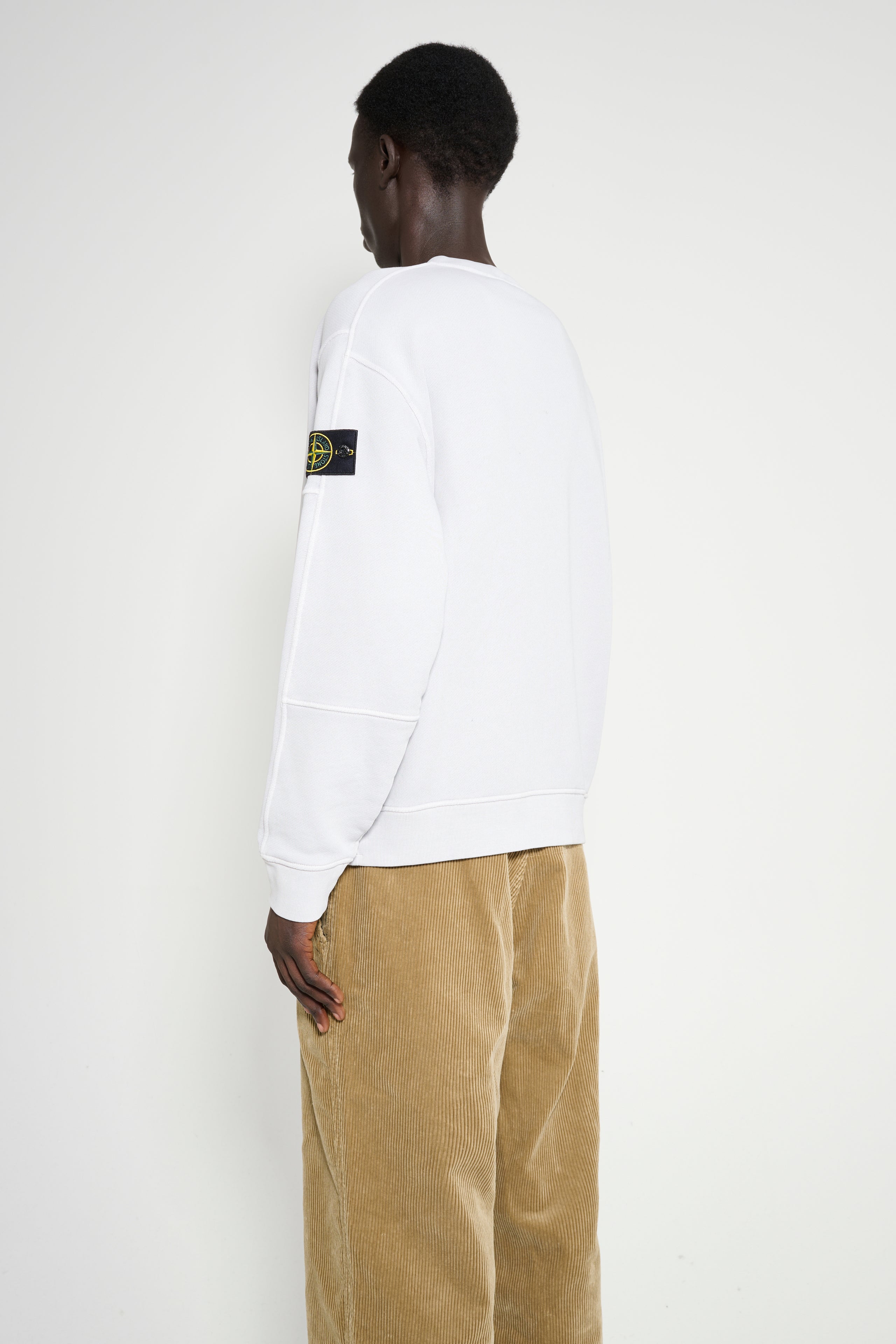 Stone Island Sweatshirt Pearl Grey