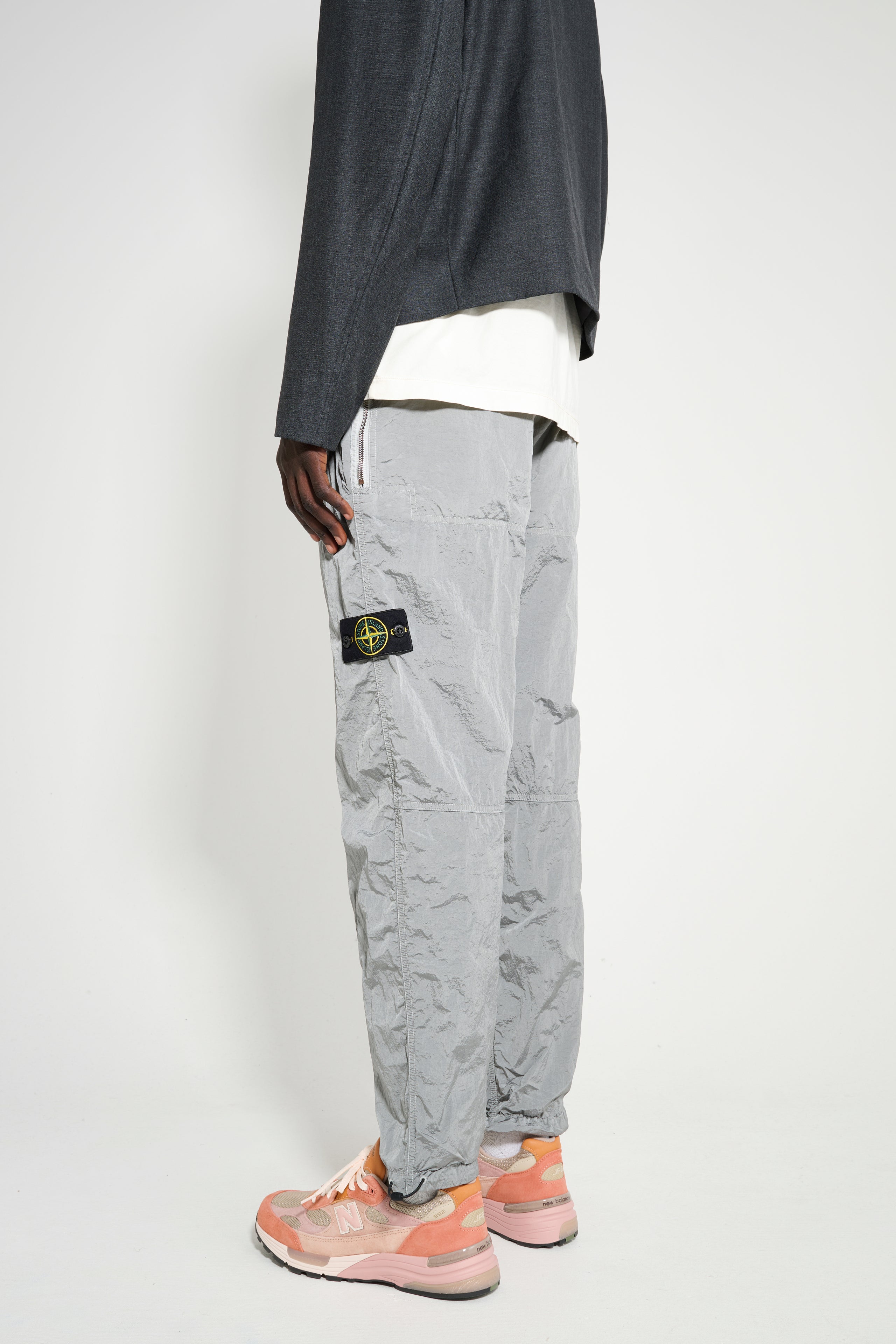 Stone Island Pants Pearl Grey