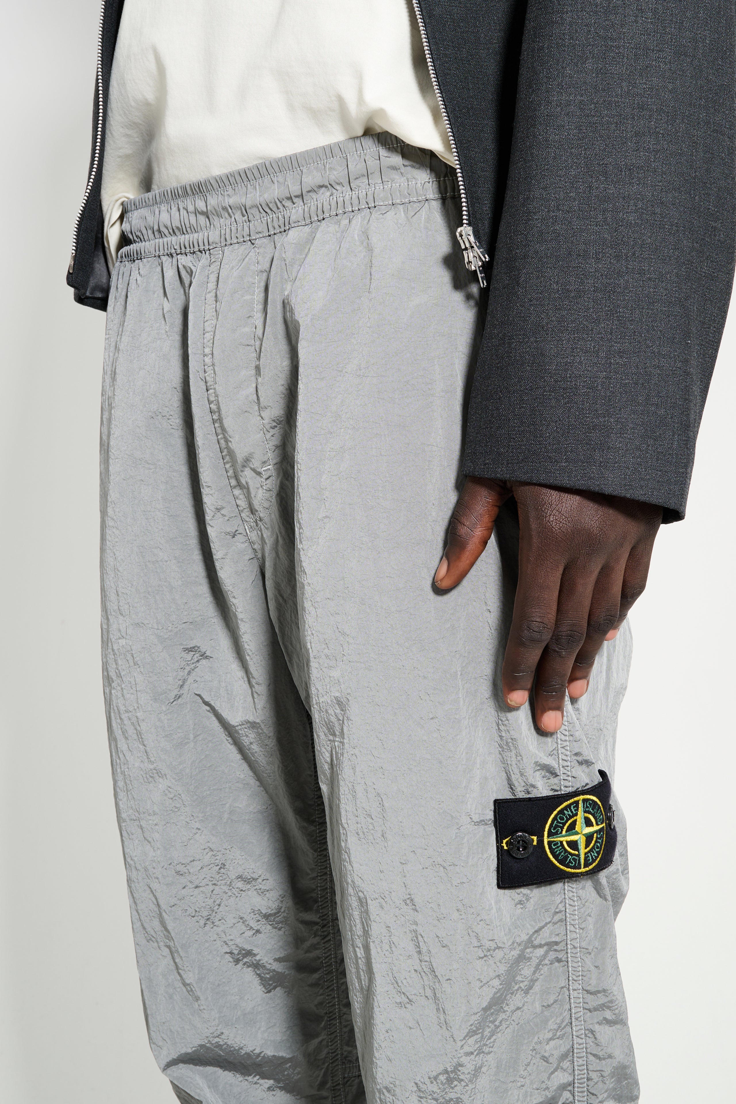 Stone Island Pants Pearl Grey