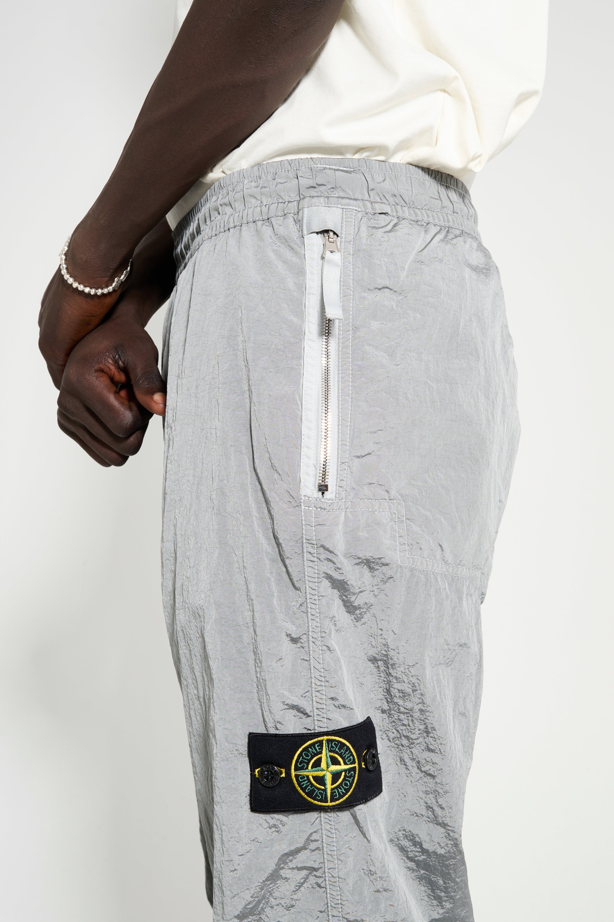 Stone Island Pants Pearl Grey