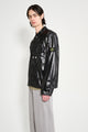 Stone Island Mussola Gommata-TC Nylon Shirt Jacket Black