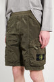 Stone Island Nylon Metal Cargo Shorts Military Green