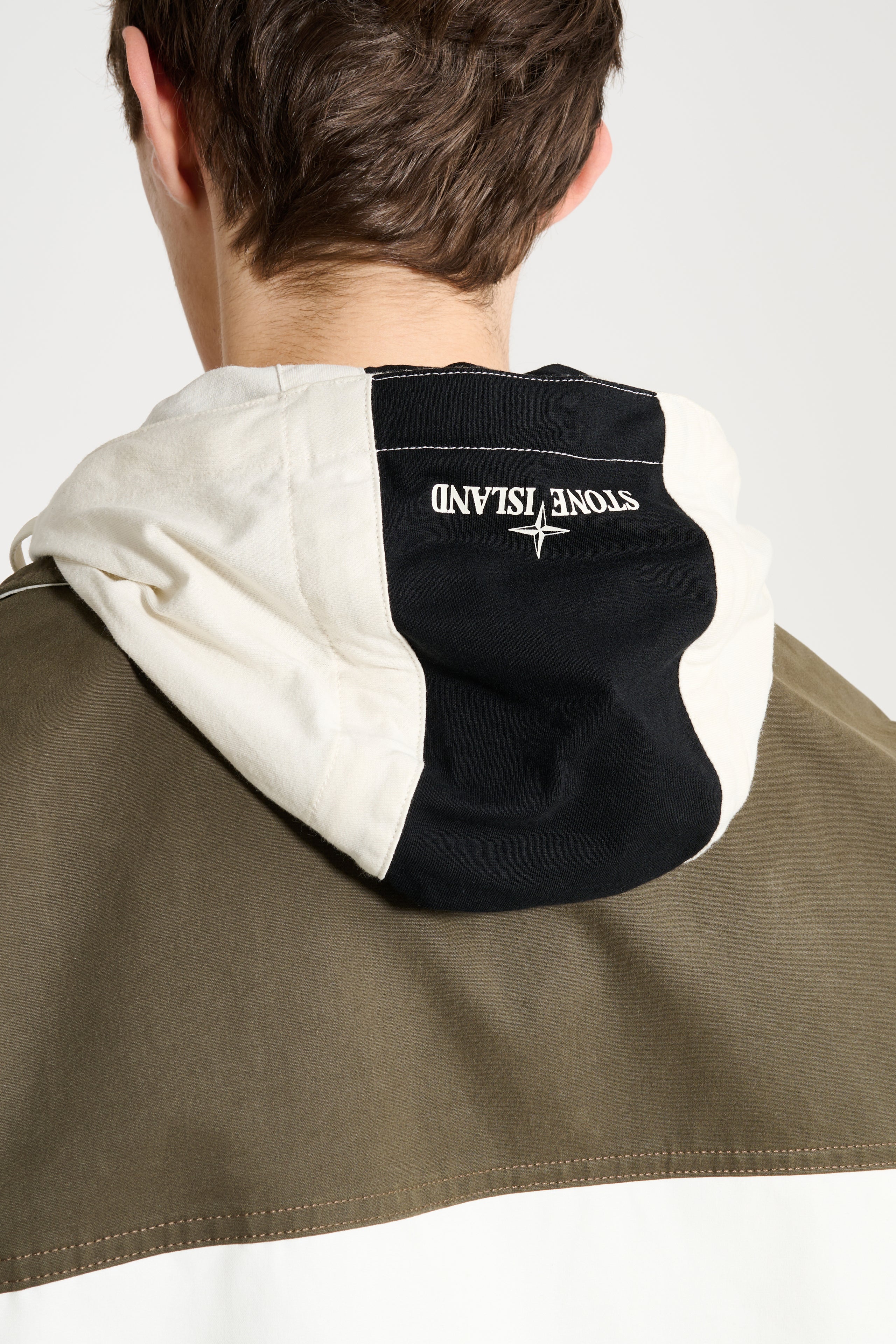 Stone Island Hooded Compass Jacket Military Green