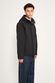 Stone Island Soft Shell-R e.dye Hooded Short Parka Black