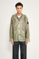 Stone Island Translucent Cover + Cotton Moleskin Parka Fern