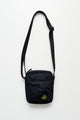 Stone Island Aluminium Tela Pouch Bag Black