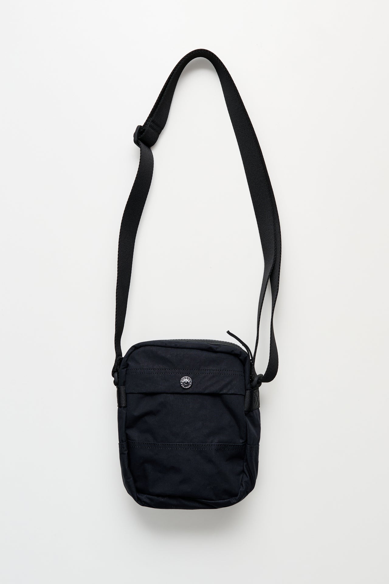 Stone Island Aluminium Tela Pouch Bag Black