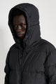Stone Island Crinkle Reps NY Hooded Down Jacket Black