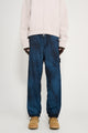 Stone Island Bleached Trousers Blue / Black
