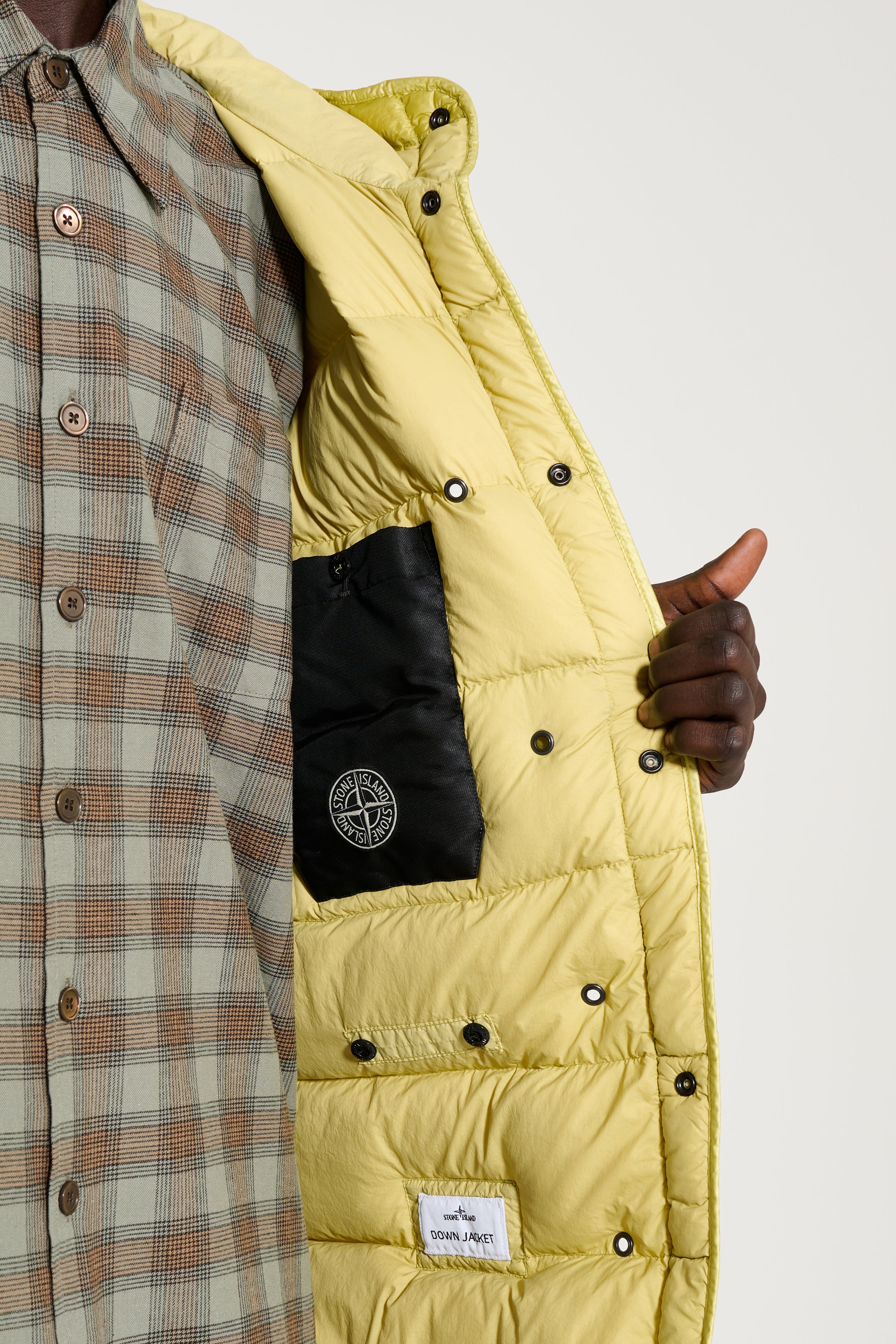 Stone Island Long Parka Military Green
