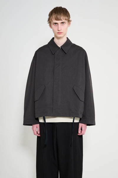 Studio Nicholson Comba Short Anorak Jacket Coal – Très Bien