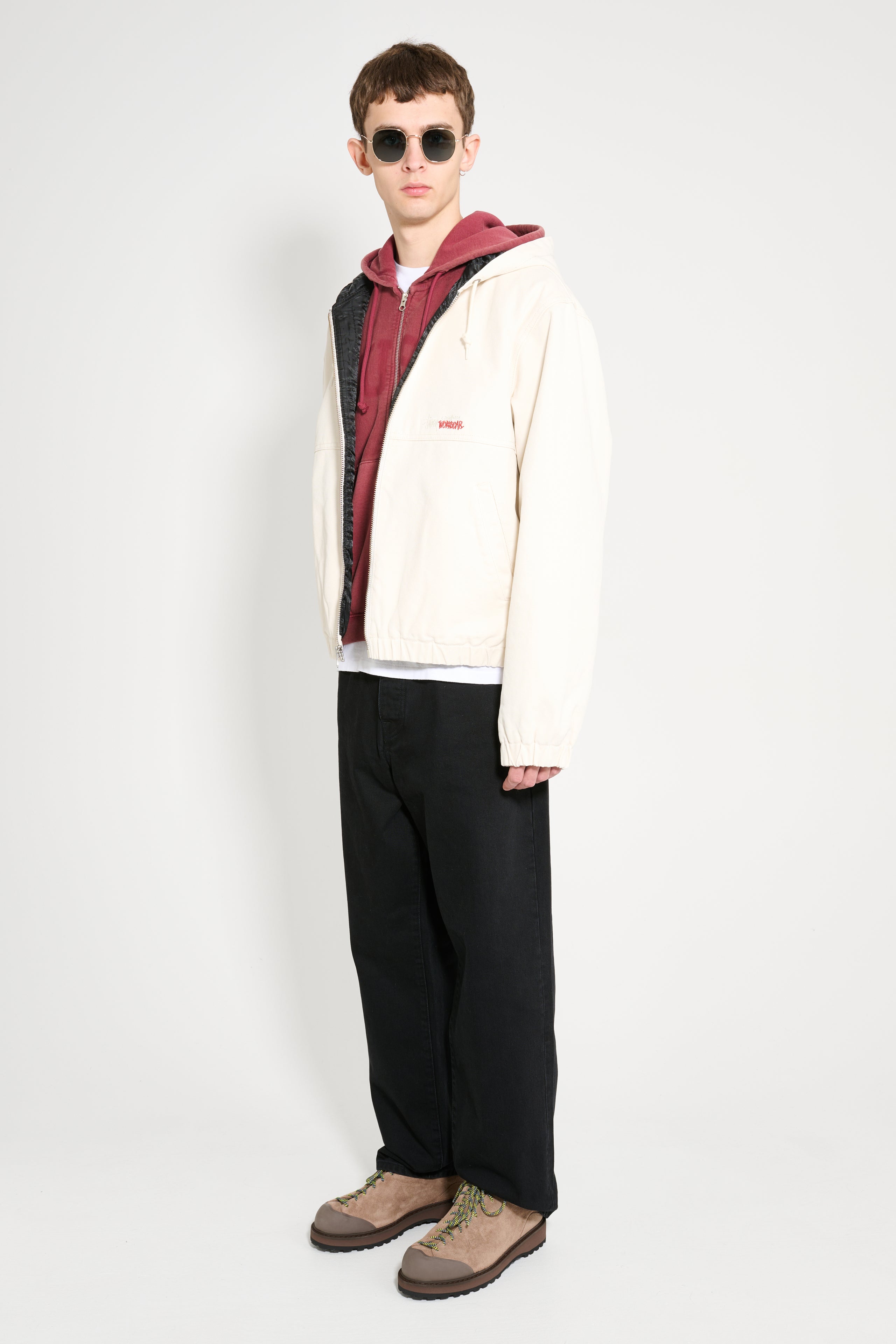 Stüssy Work Jacket Insulated Canvas Bone