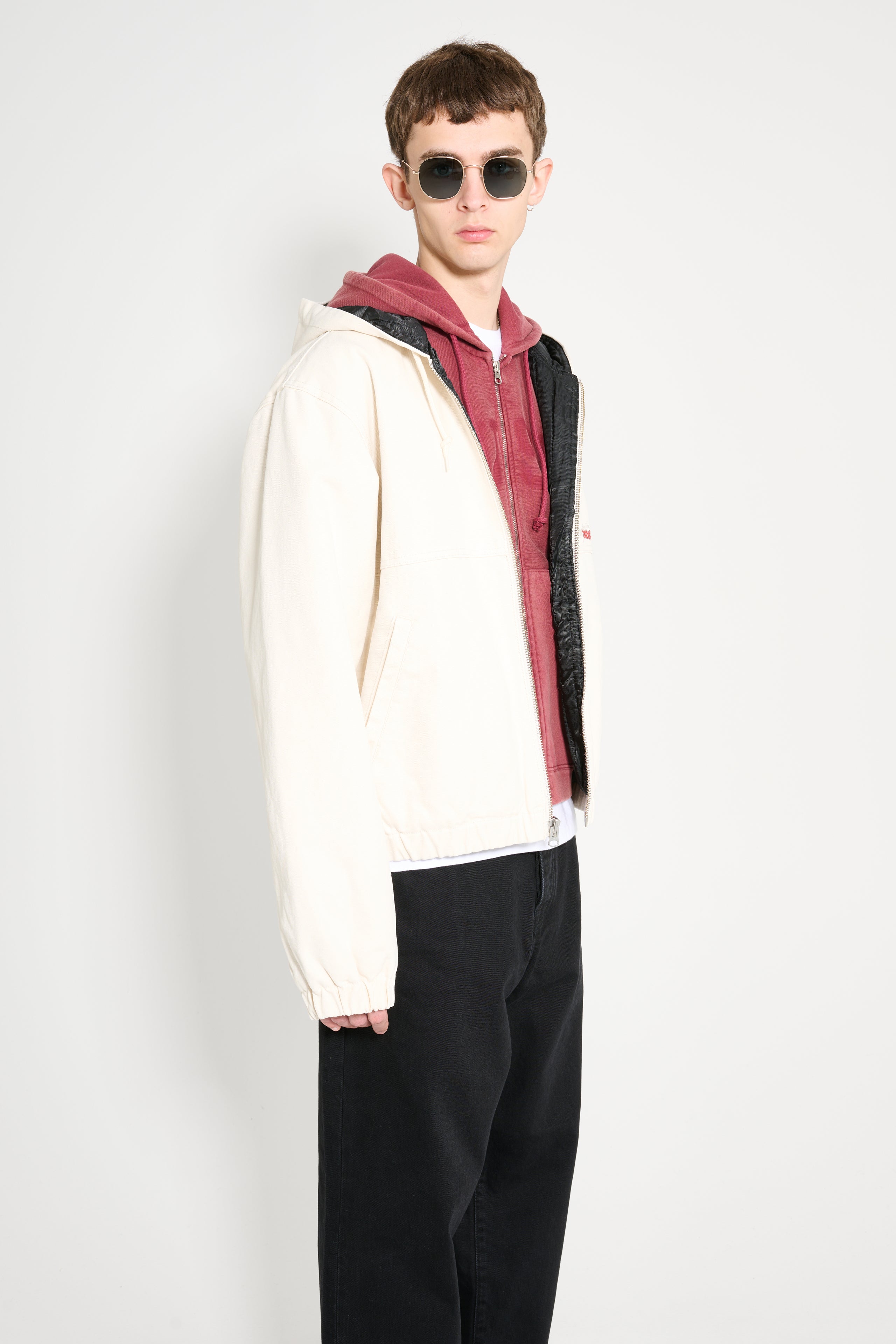 Stüssy Work Jacket Insulated Canvas Bone