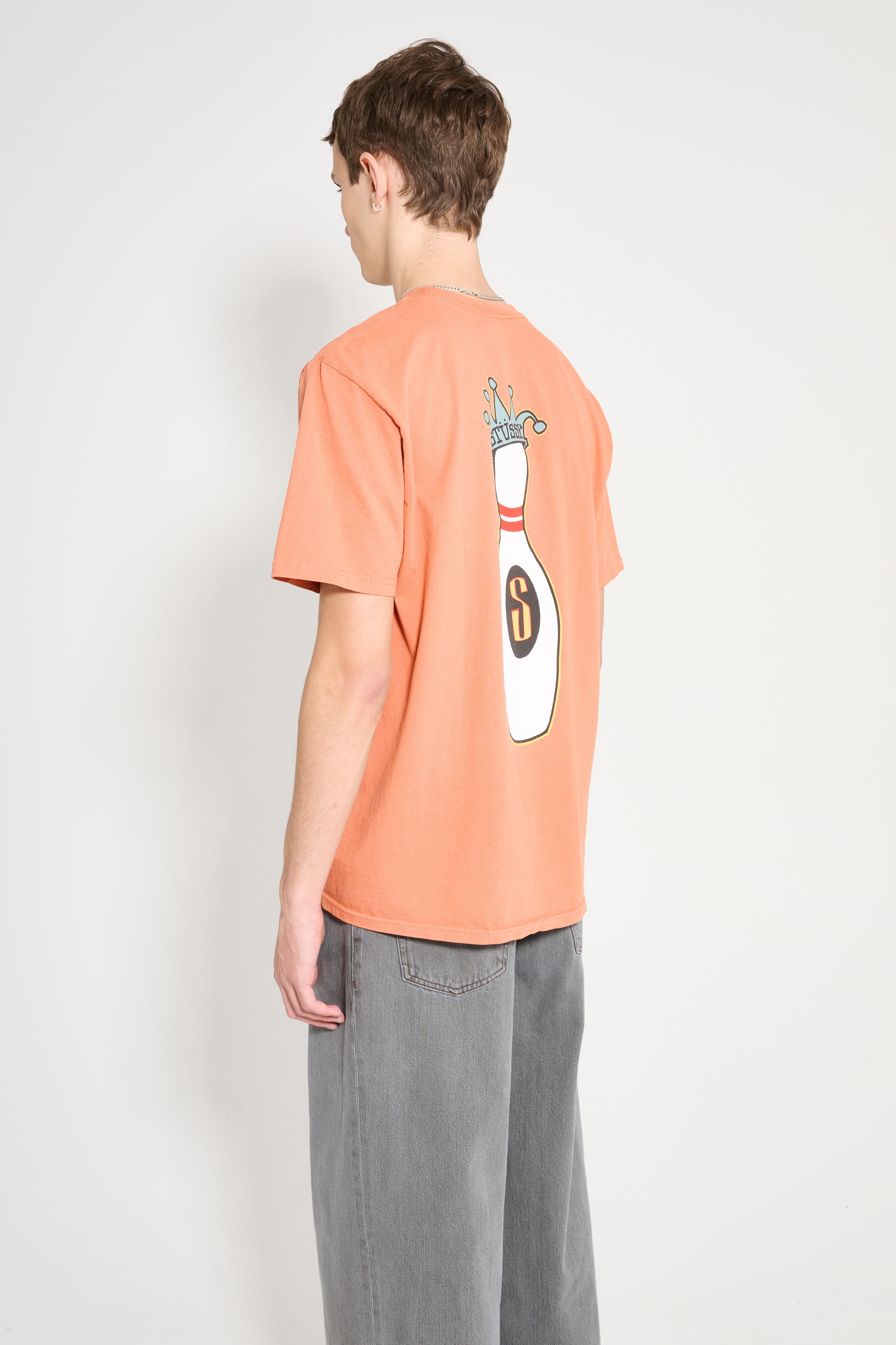 Stüssy Kingpin Pigment Dyed Tee Rust