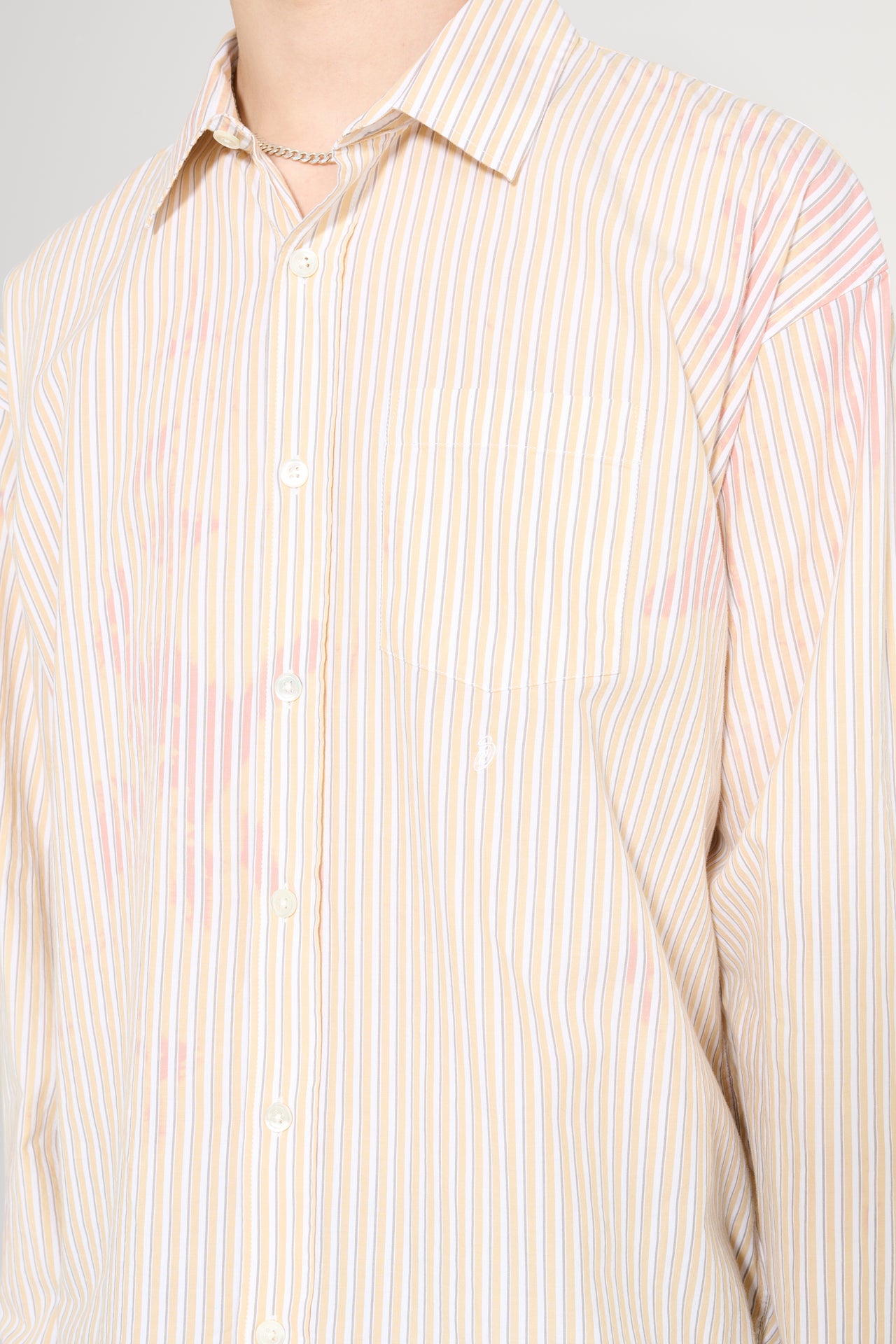 Stüssy Classic Ls Shirt Bleached Tan