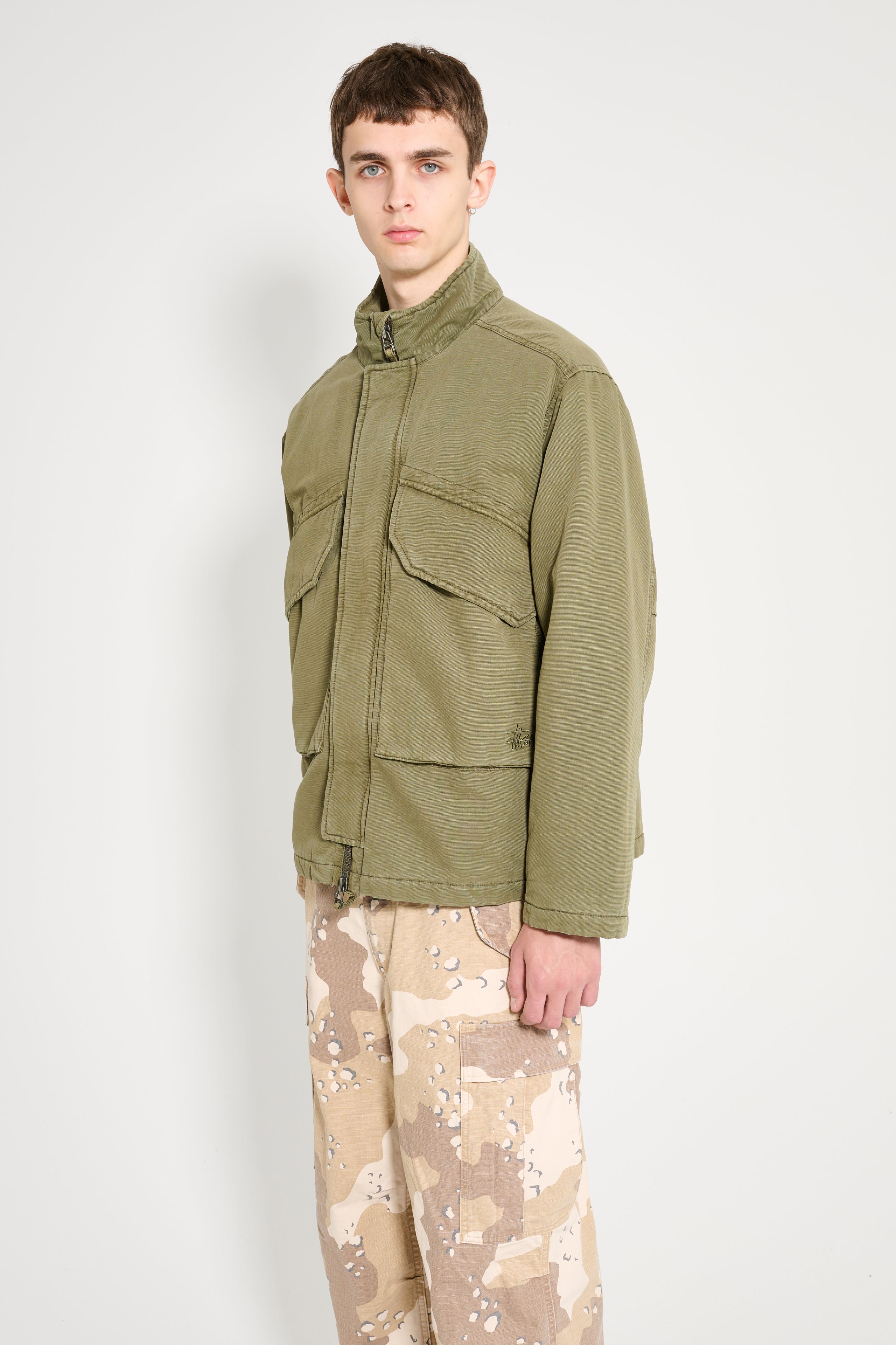 Stüssy Insulated Field Jacket Olive