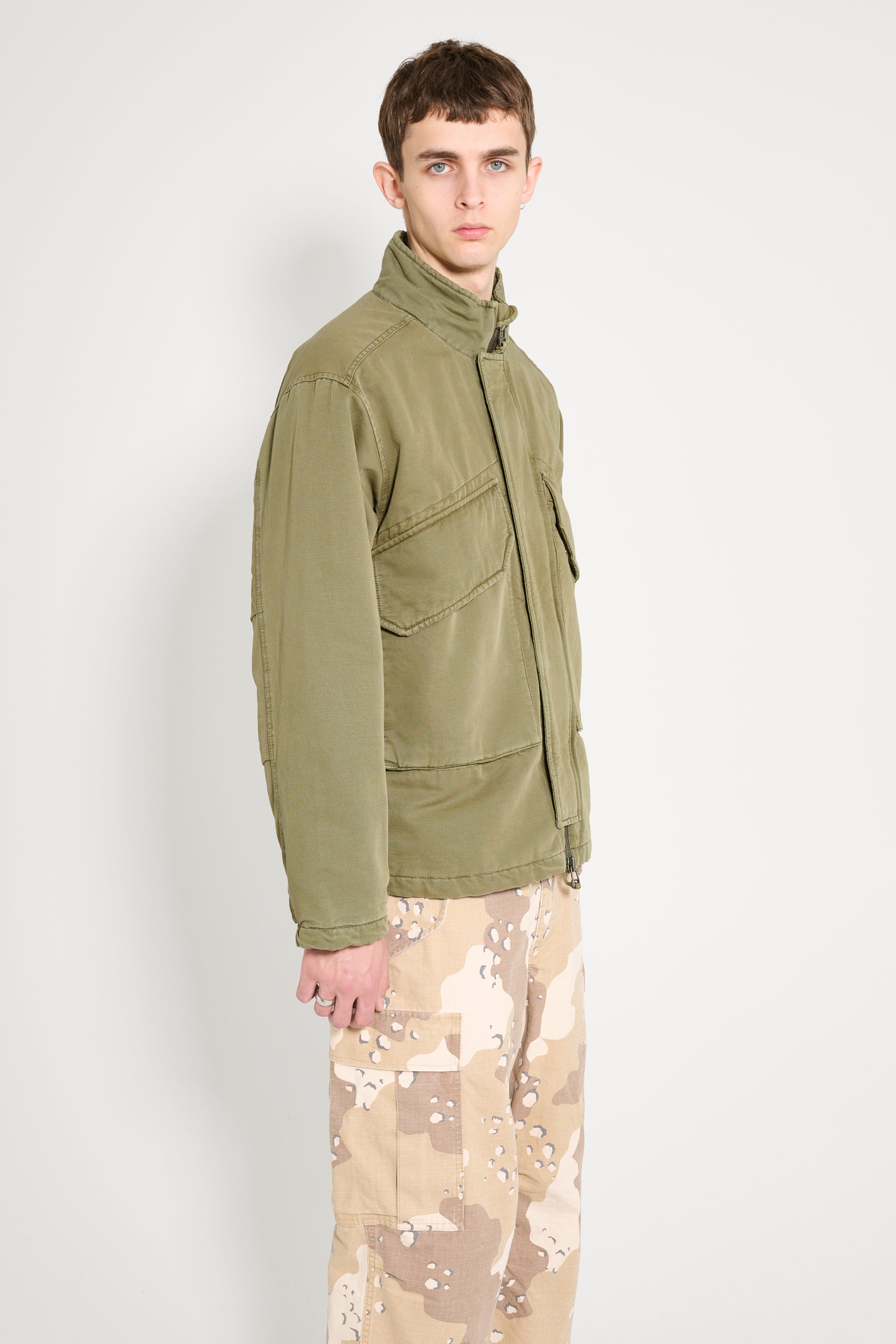 Stüssy Insulated Field Jacket Olive