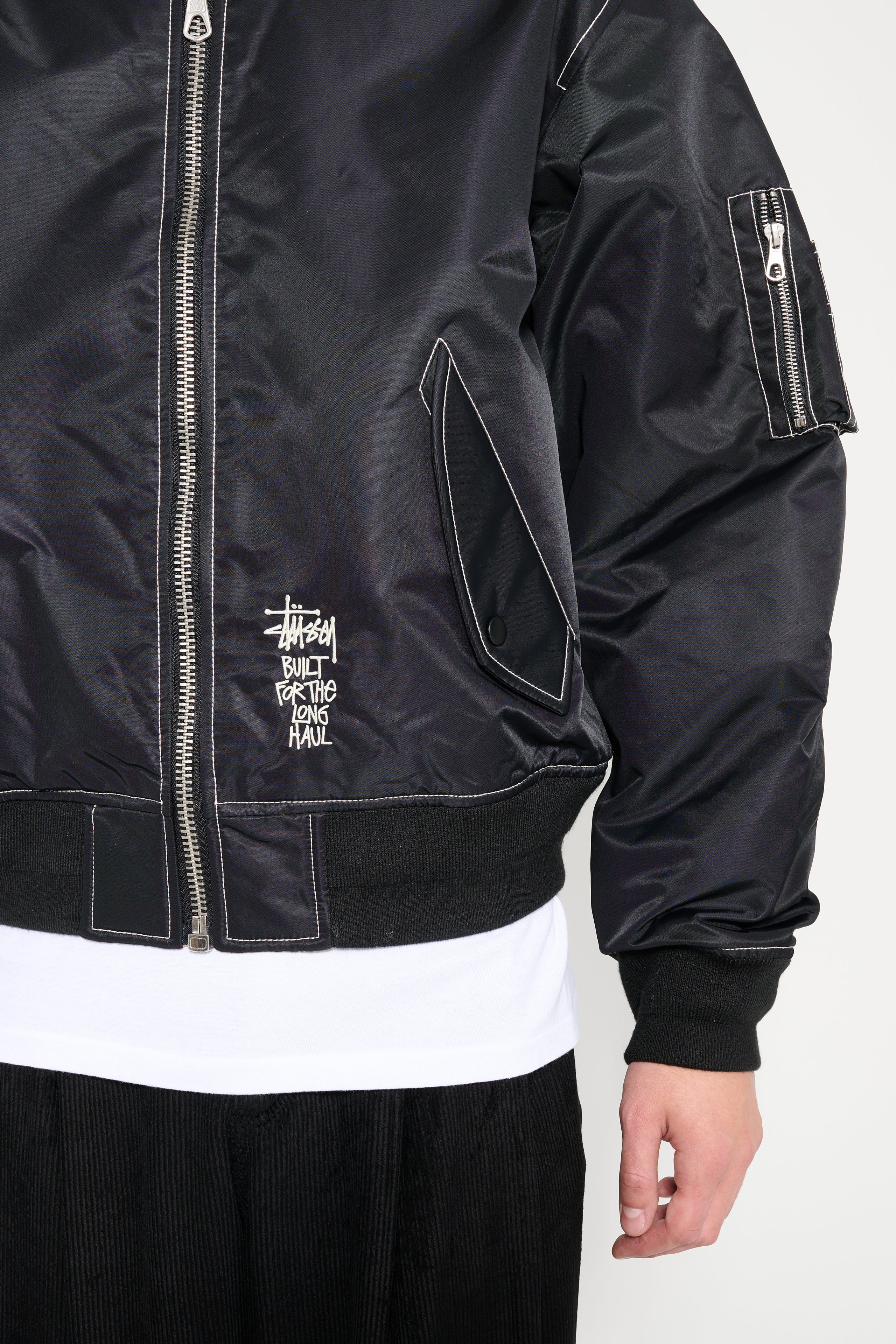 Stüssy Built Bomber Jacket Black