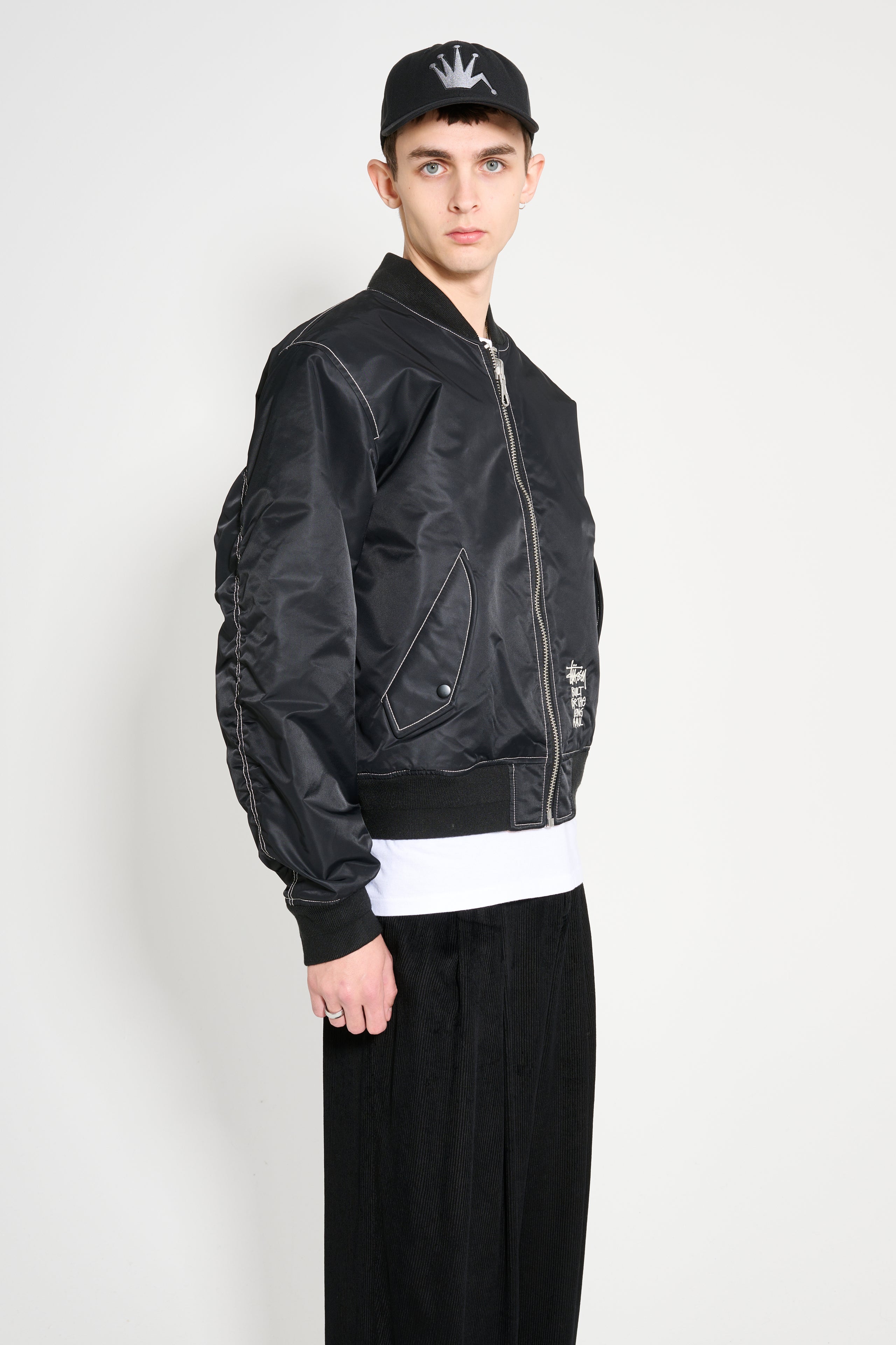 Stüssy Built Bomber Jacket Black