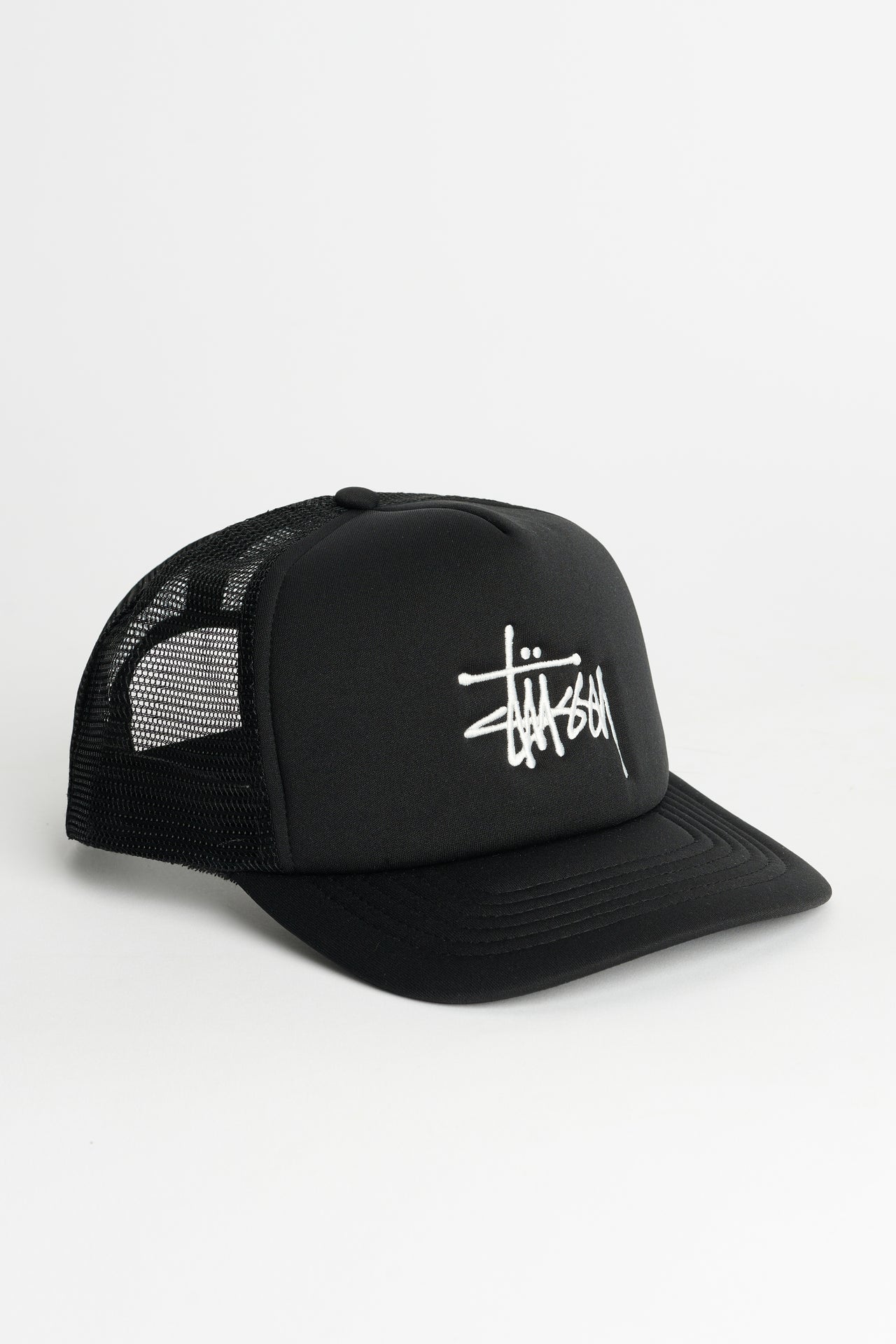 Stüssy Big Basic Trucker Cap Black