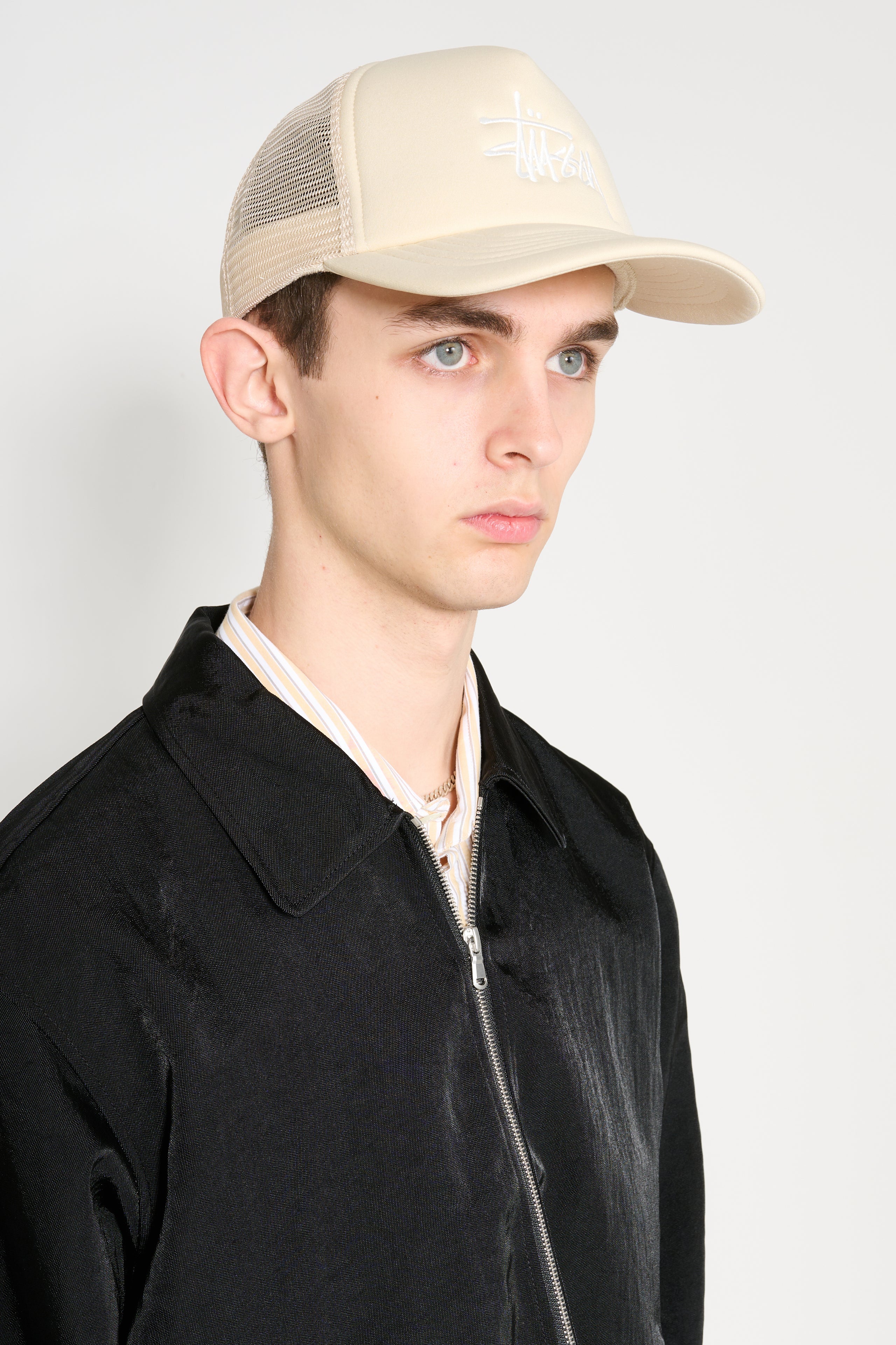 Stüssy Big Basic Trucker Cap Sand