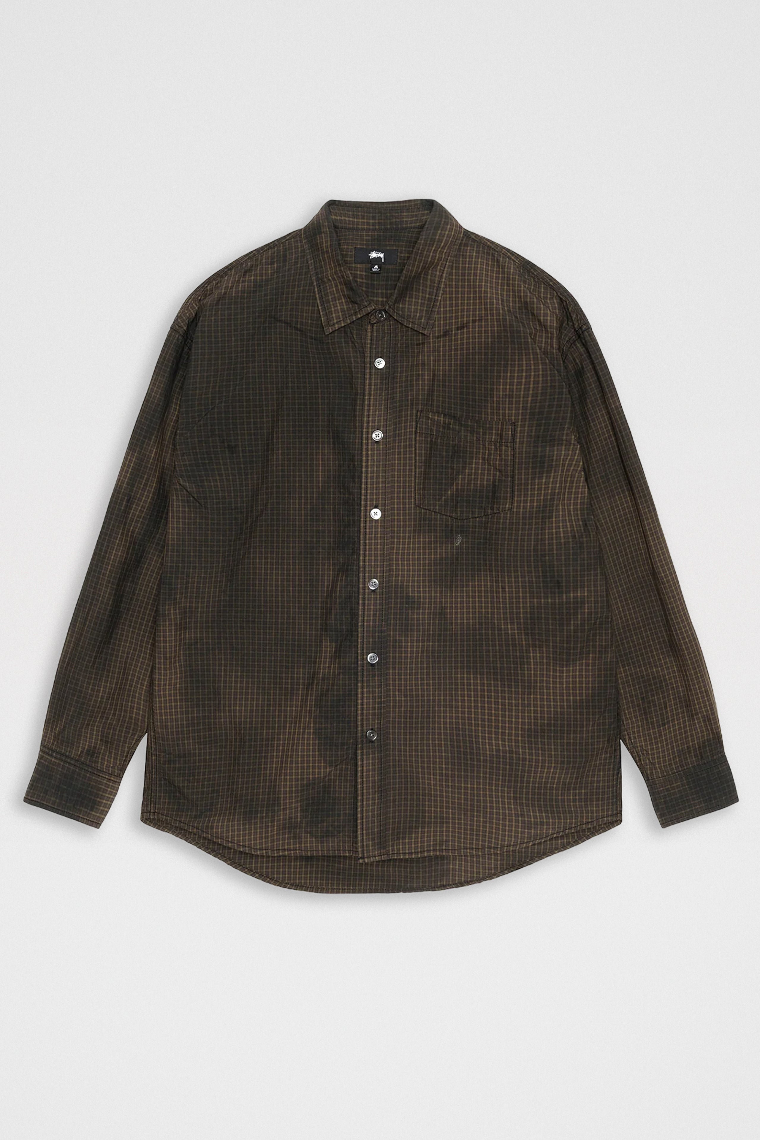 Stüssy Classic LS Shirt Sprayed Tan