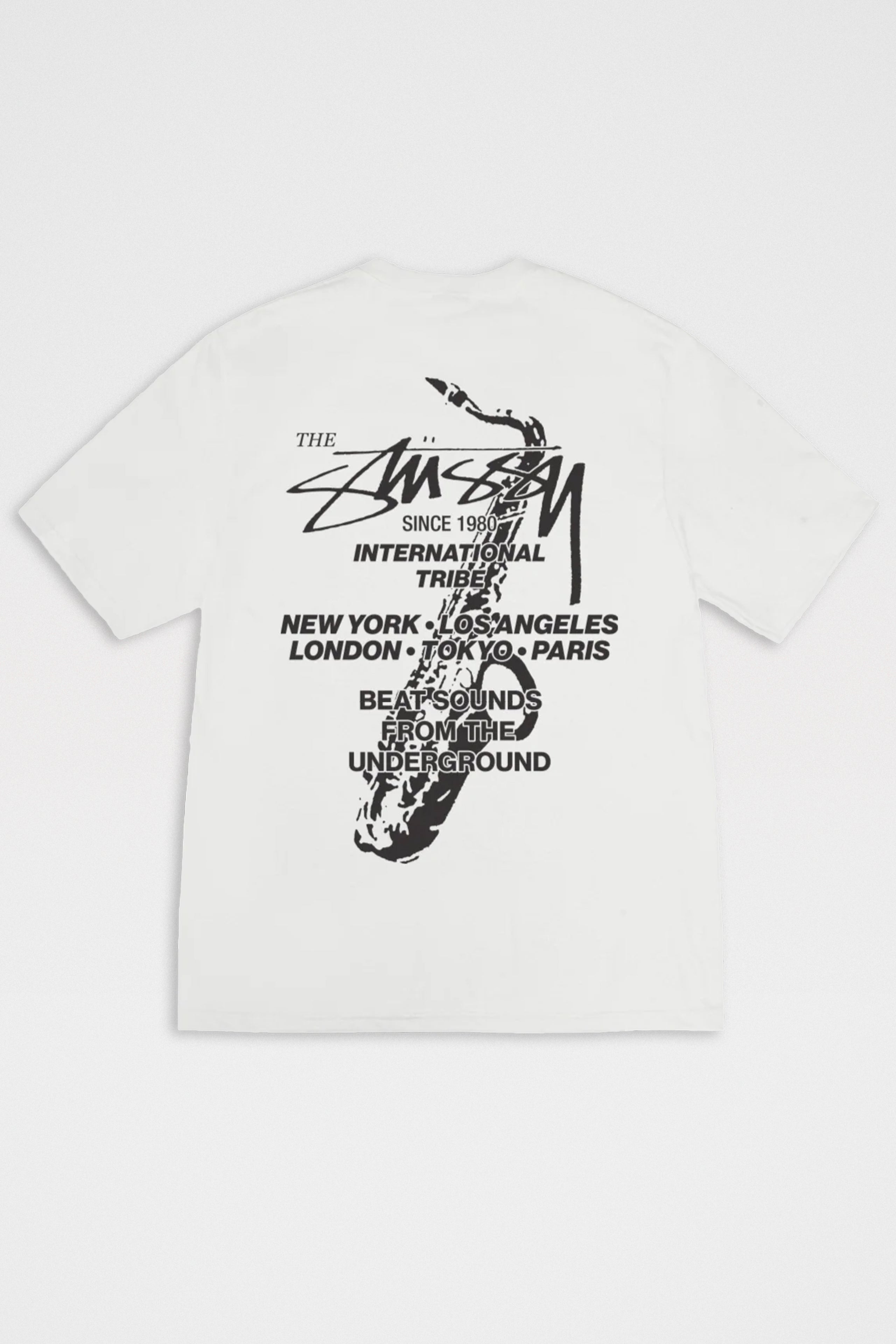 Stüssy Beat Sounds Pigment Dyed Tee Natural