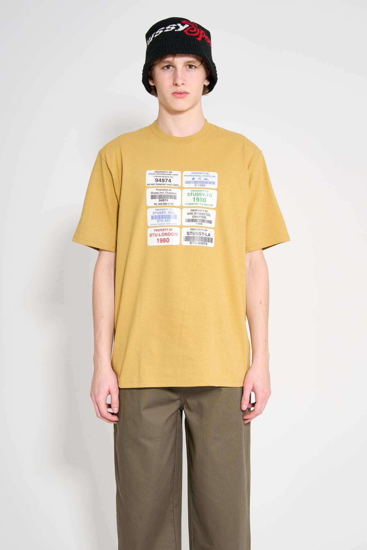 Stüssy Codes Tee Curry