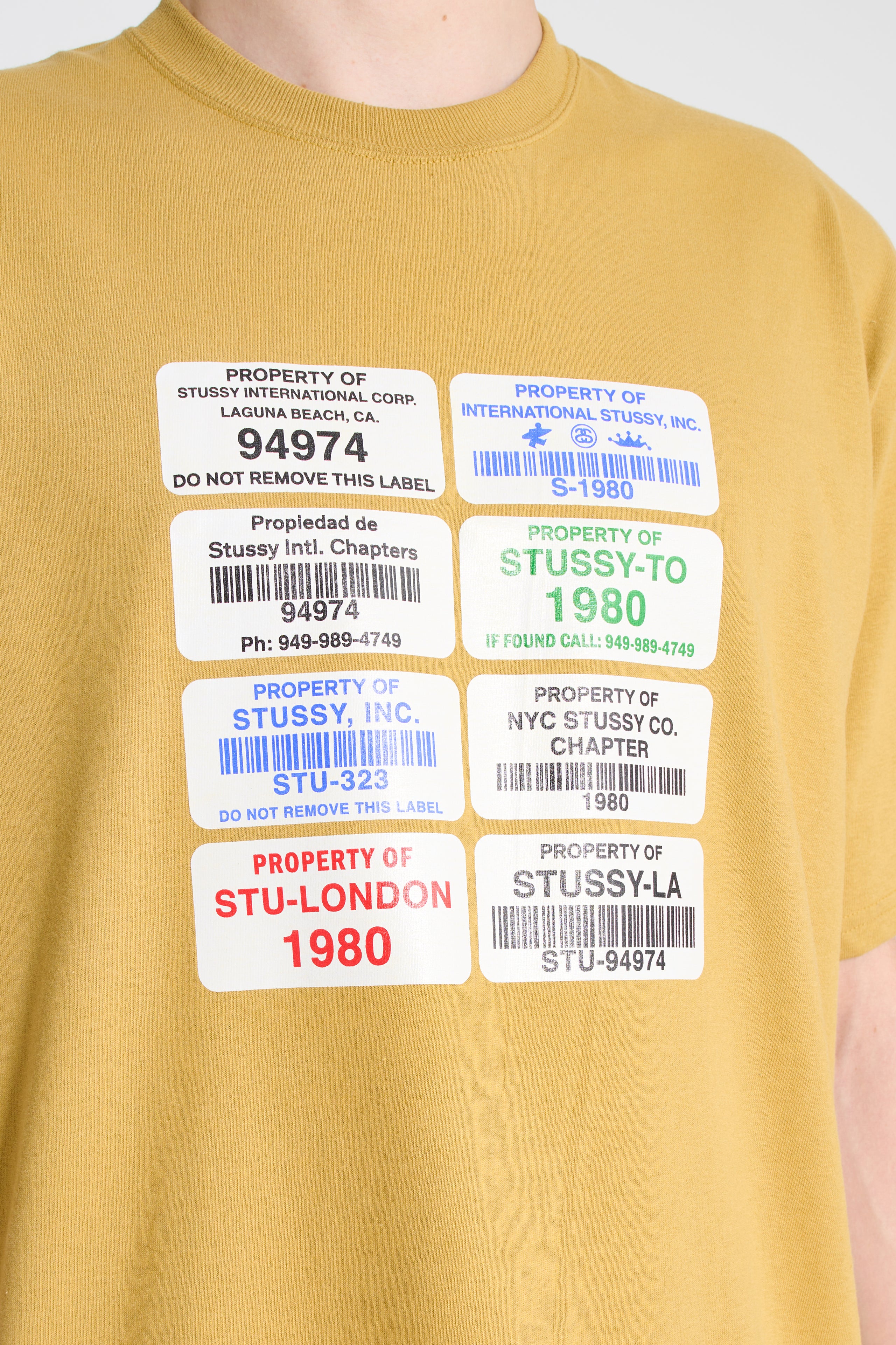 Stüssy Codes Tee Curry