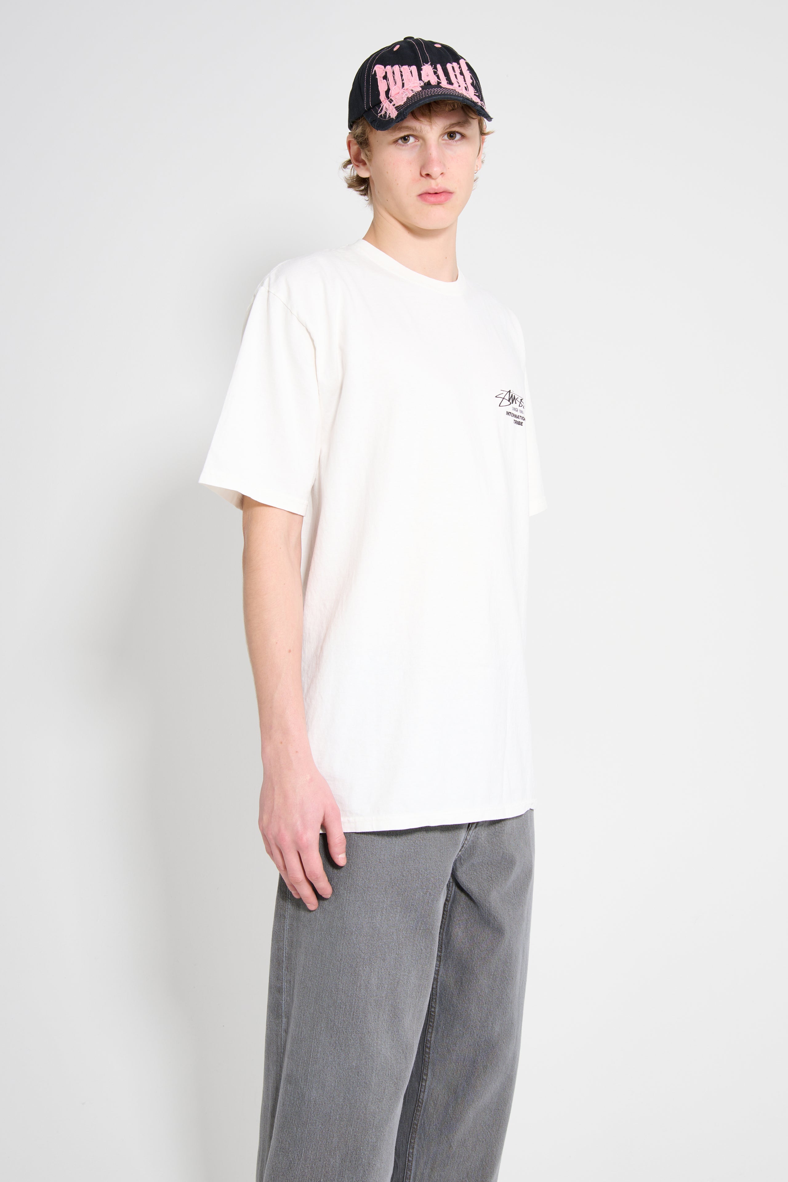 Stüssy Beat Sounds Pigment Dyed Tee Natural