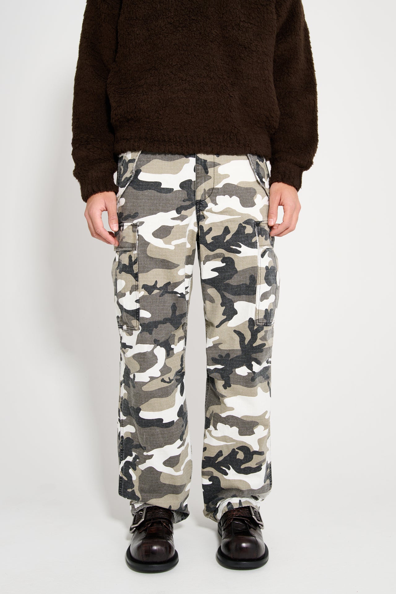 Stüssy Military Cargo Ripstop Snow Camo