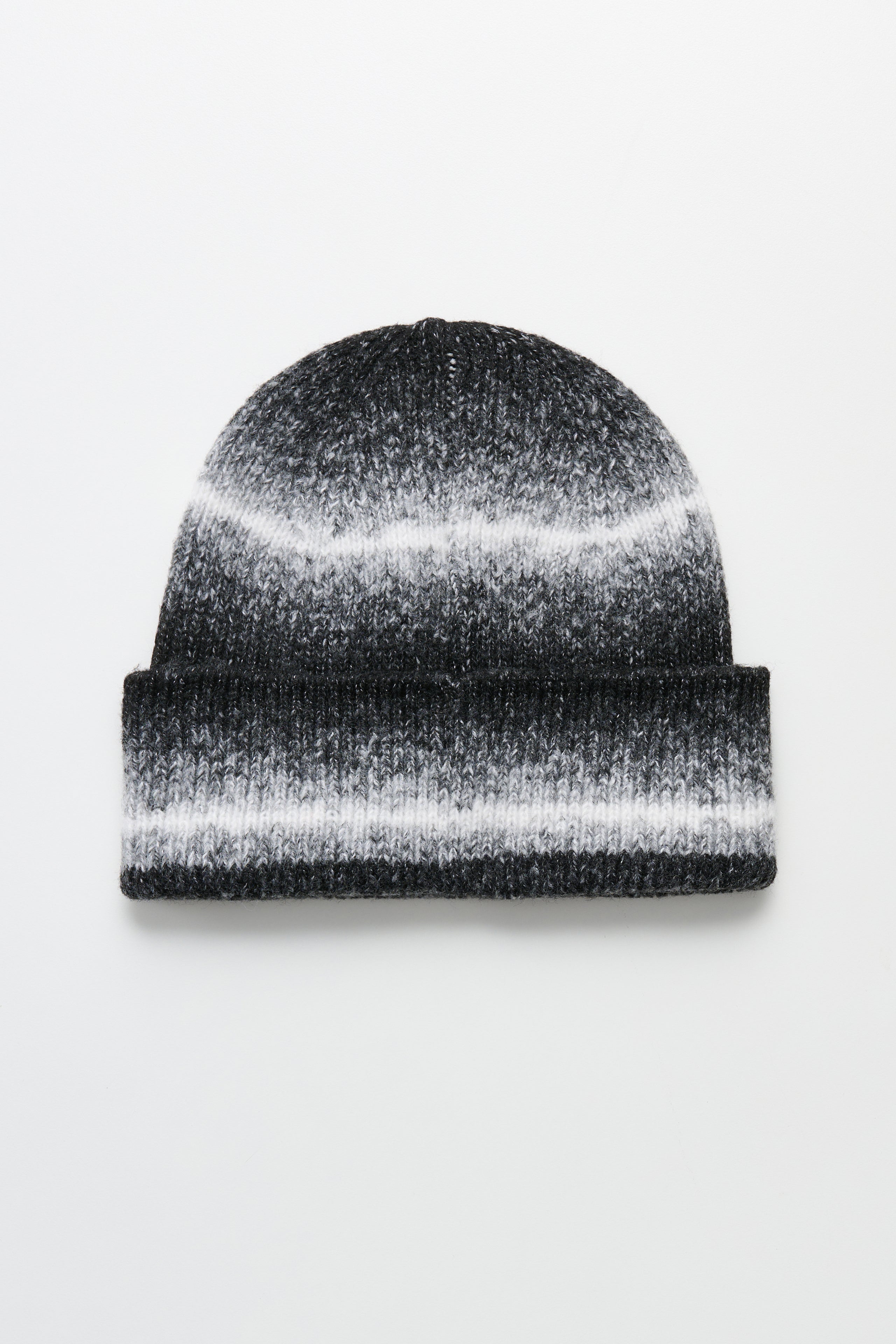 Stüssy Basic Striped Beanie Black