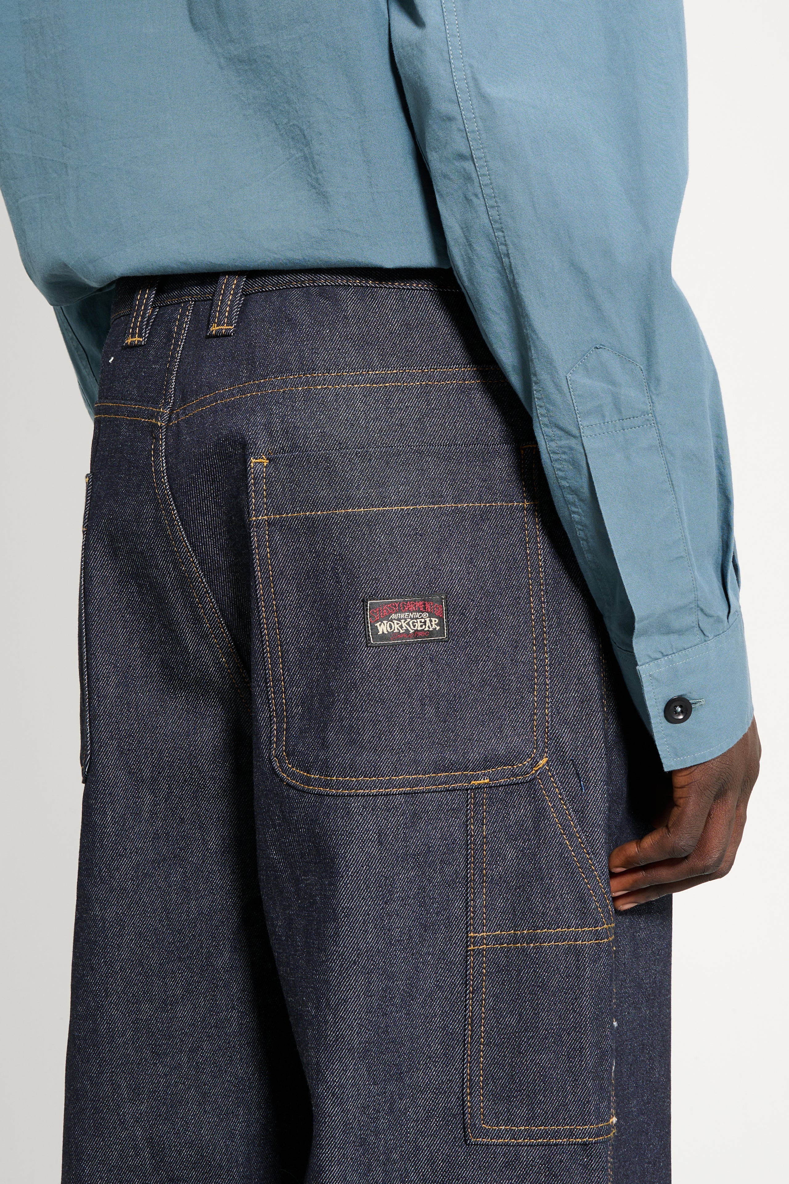 Stüssy Carpenter Pants Denim Raw Indigo