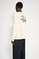 Stüssy Raglan Thermal Basic Stock LS Tee Bone