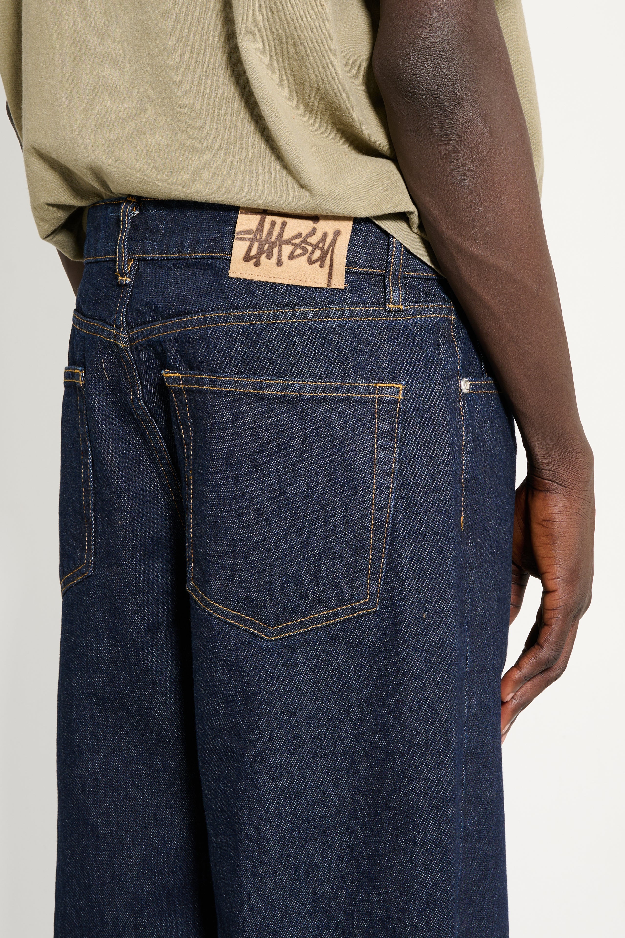 Stüssy New Classic Jeans Denim Rinsed Indigo