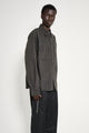 Stüssy Heavy Washed Canvas Shirt Black