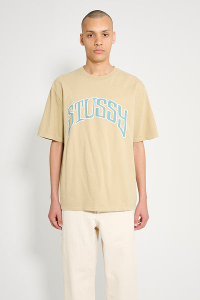 Stüssy Arched Pigment Dyed Tee Elm – Très Bien