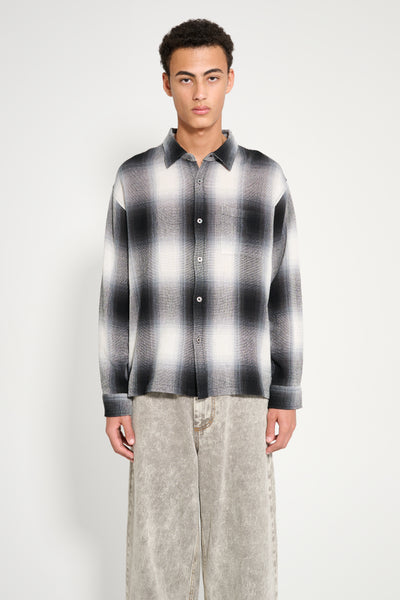 す*る様 Stussy LOOSE WEAVE PLAID SHIRT Stüssy - Loose Weave Plaid Shirt - Red – Xhibition
