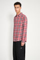 Stüssy Beach Plaid Shirt Red