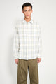 Stüssy Beach Plaid Shirt Off White