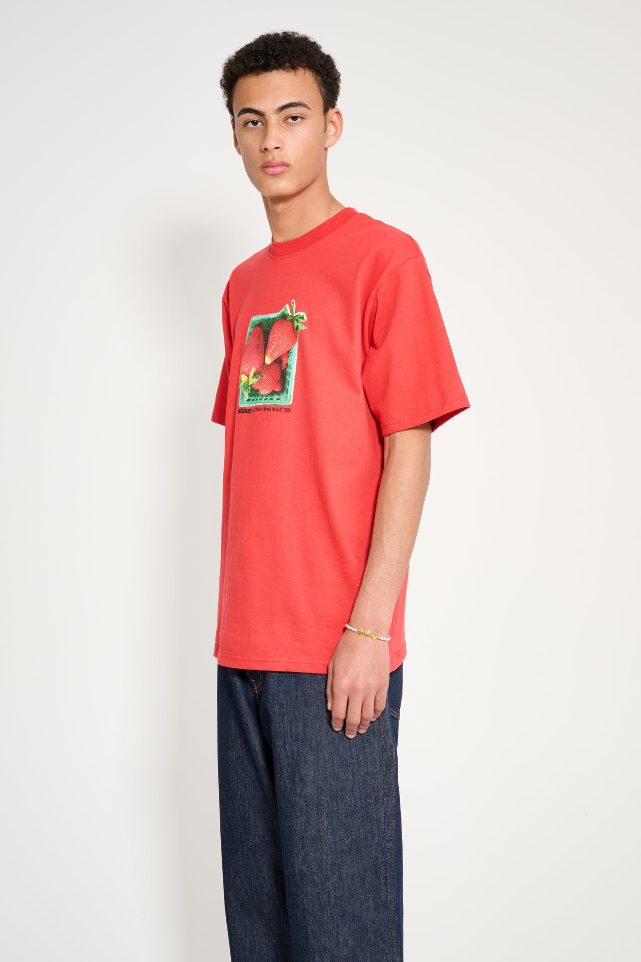 Stüssy Berries Tee Cayenne