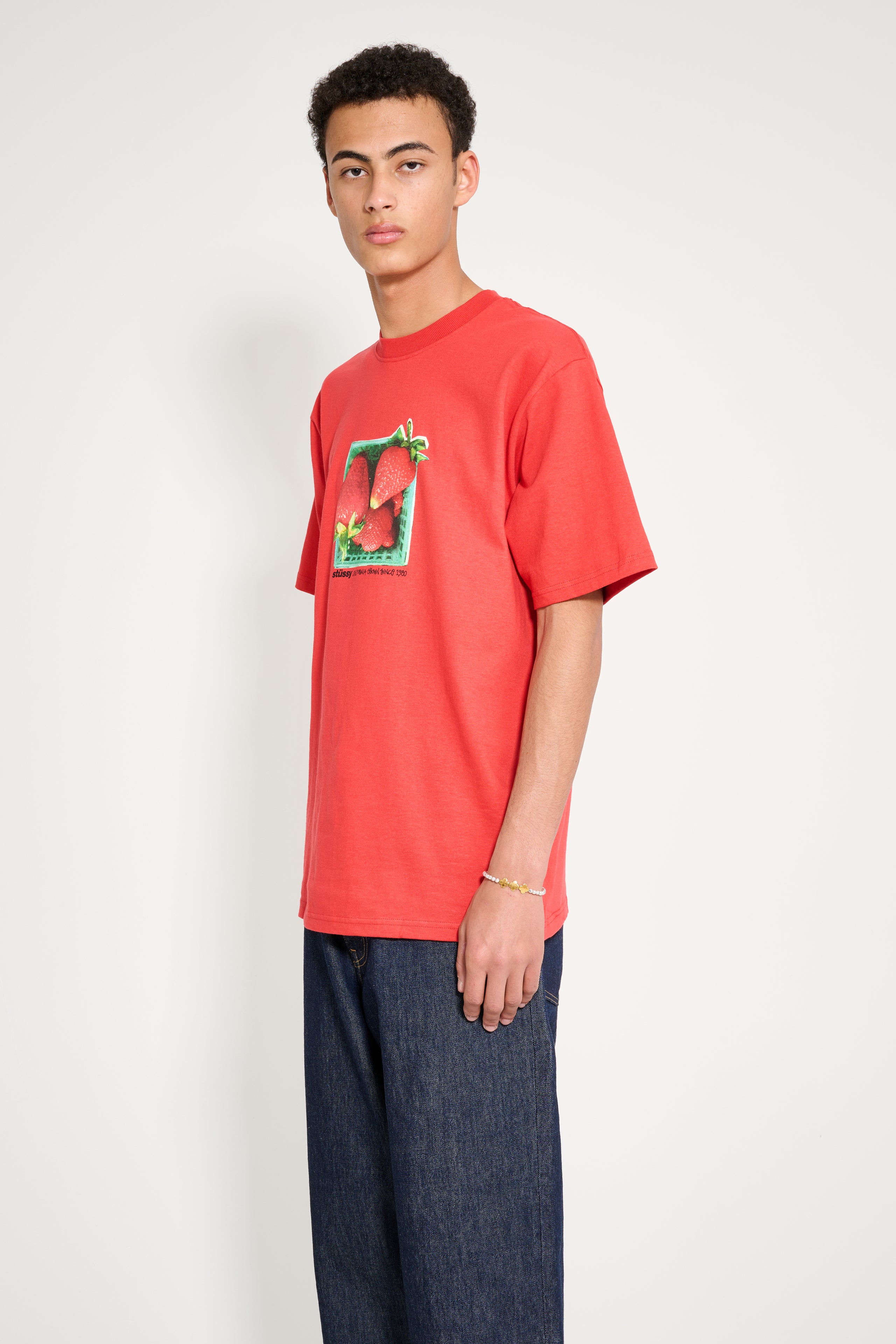 Stüssy Berries Tee Cayenne