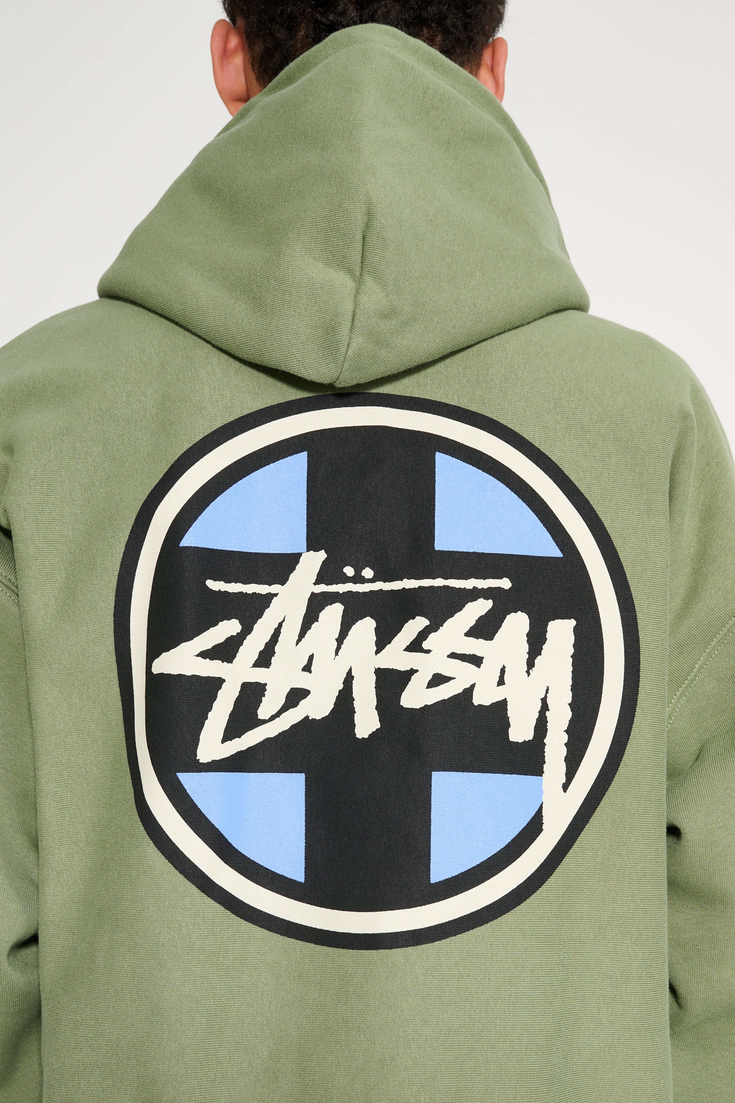 Stüssy Cross Dot Hood Olive