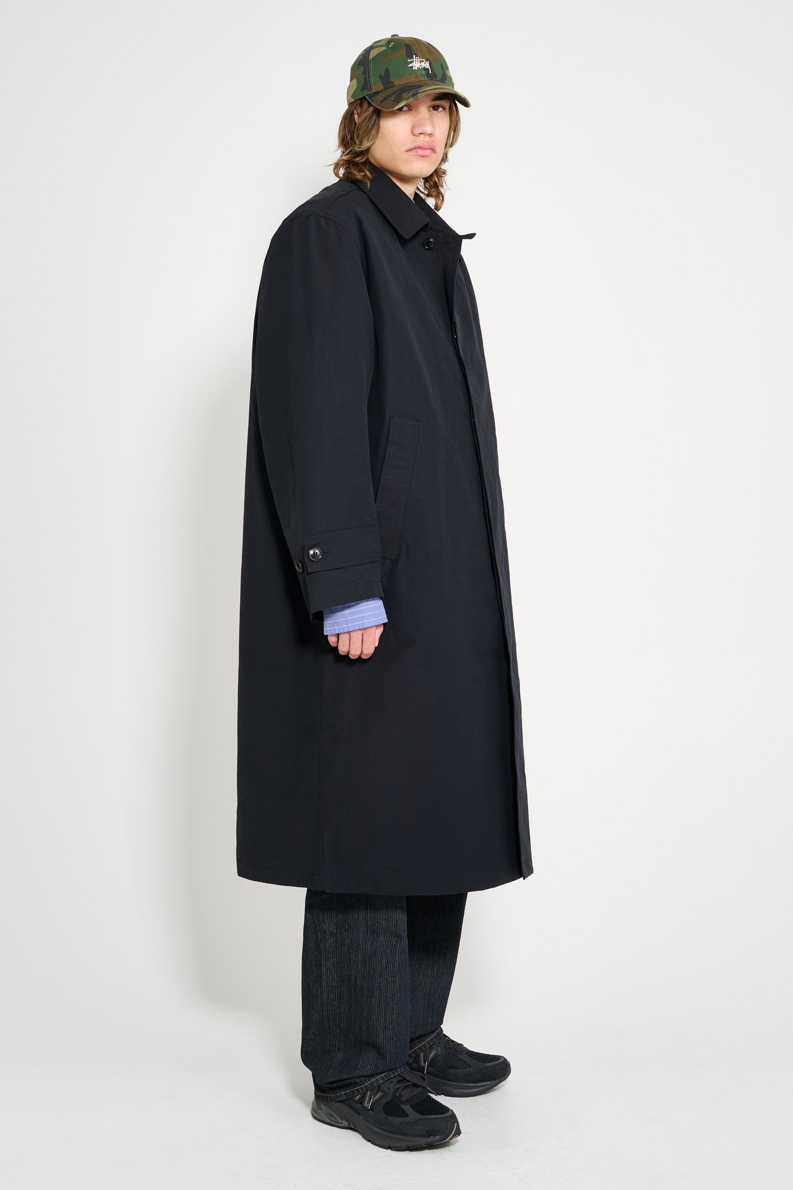 Stüssy All Seasons Trench Black